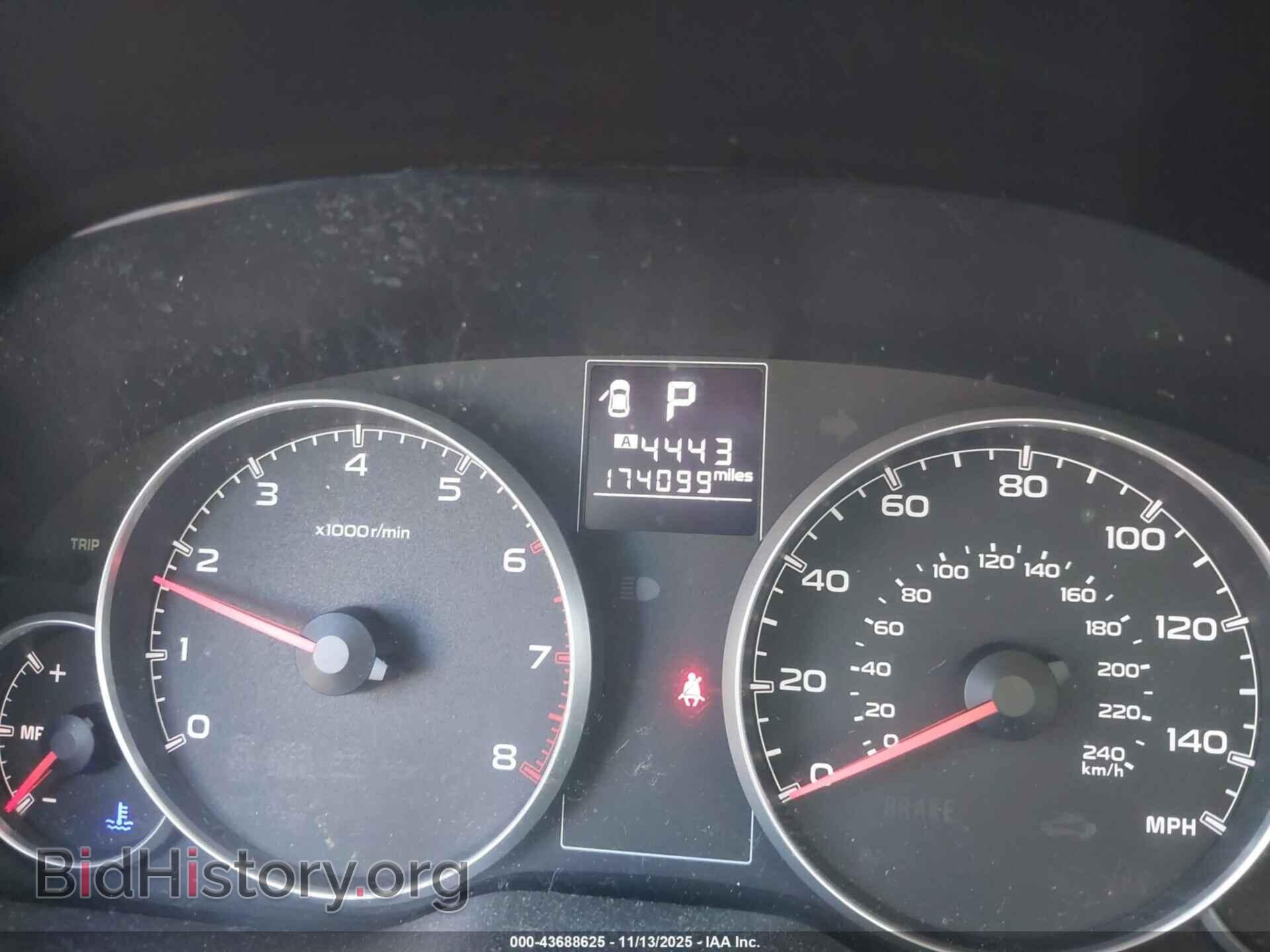 2014 SUBARU OUTBACK - VIN: 4S4BRCDC7E3306960 - Фото 7