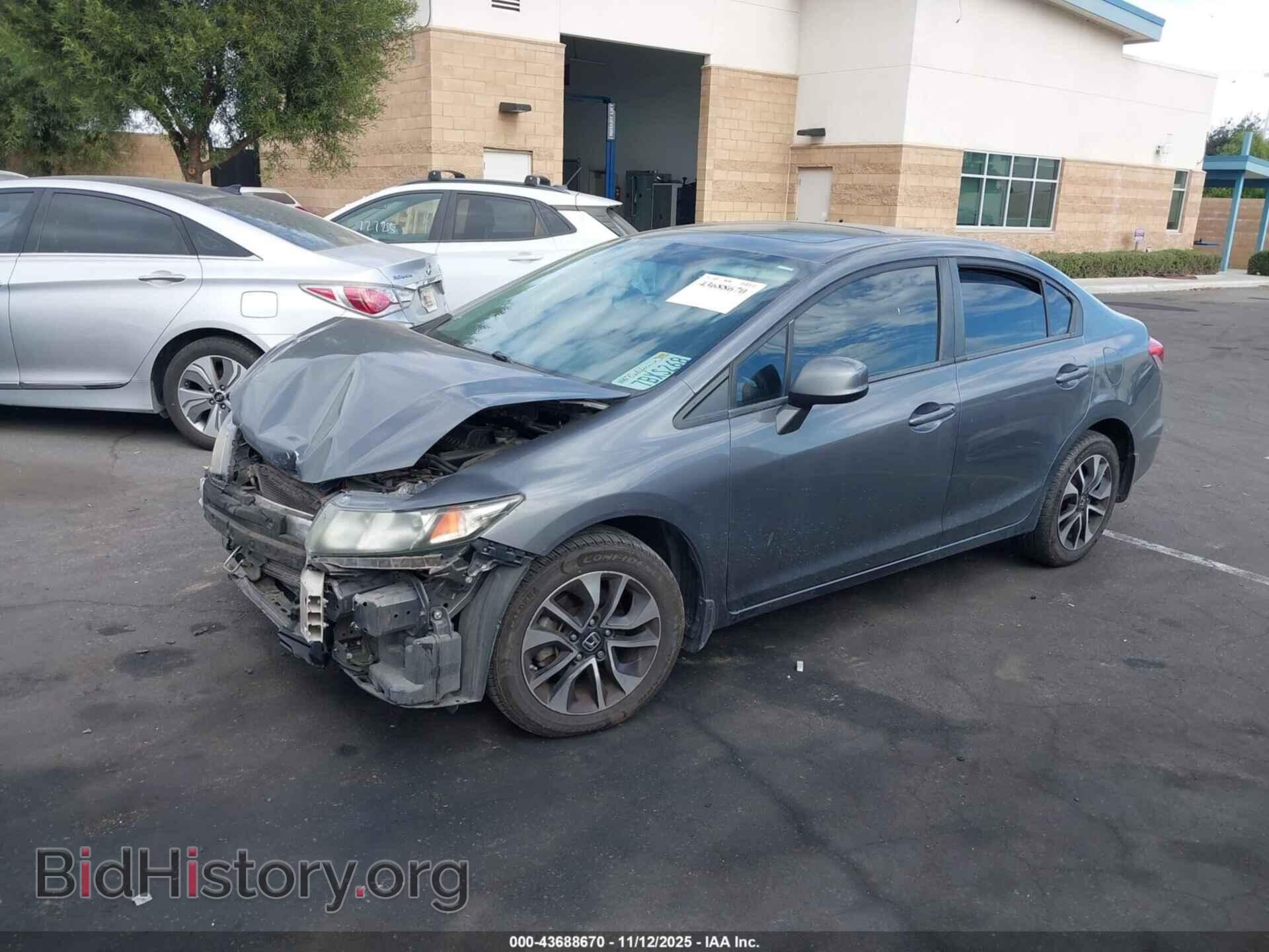 2013 HONDA CIVIC - VIN: 19XFB2F83DE254926 - Фото 2