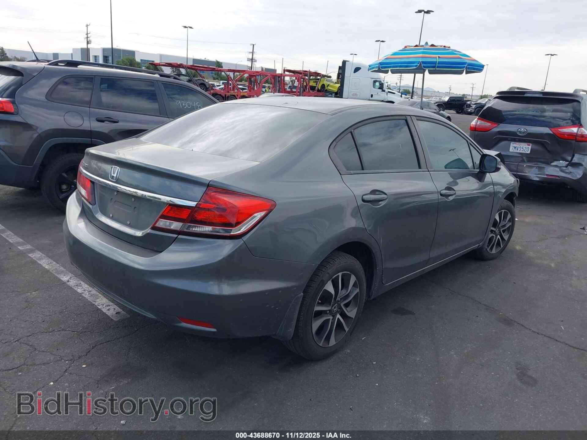 2013 HONDA CIVIC - VIN: 19XFB2F83DE254926 - Фото 4
