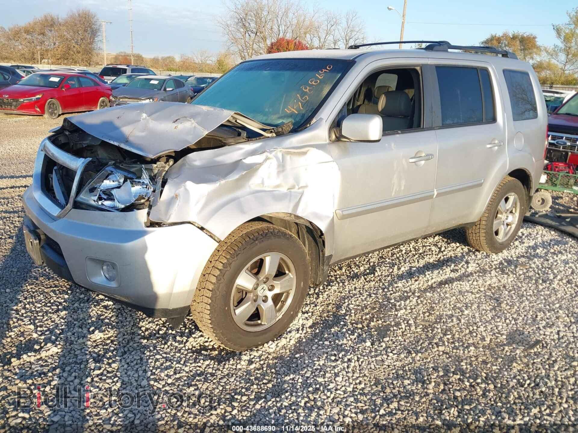 2011 HONDA PILOT - VIN: 5FNYF4H61BB026211 - Фото 2