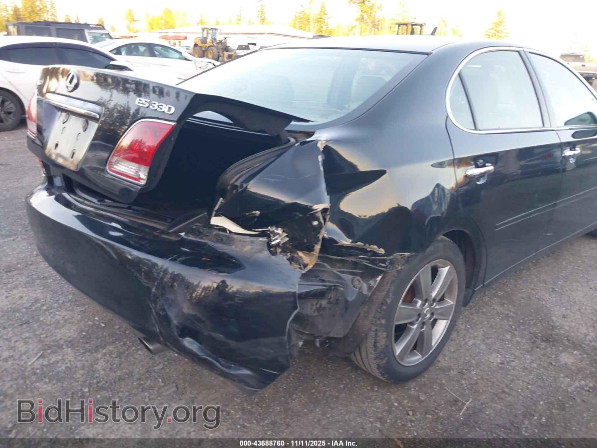 2006 LEXUS ES 330 - VIN: JTHBA30G965156911 - Фото 6