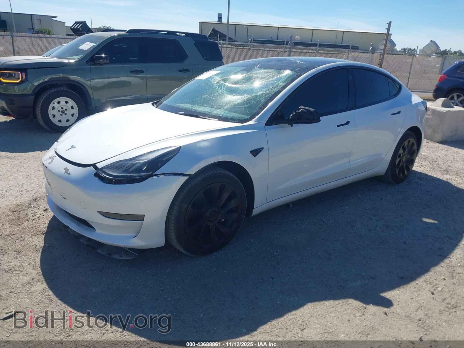 2023 TESLA MODEL 3 - VIN: 5YJ3E1EA0PF556603 - Фото 2