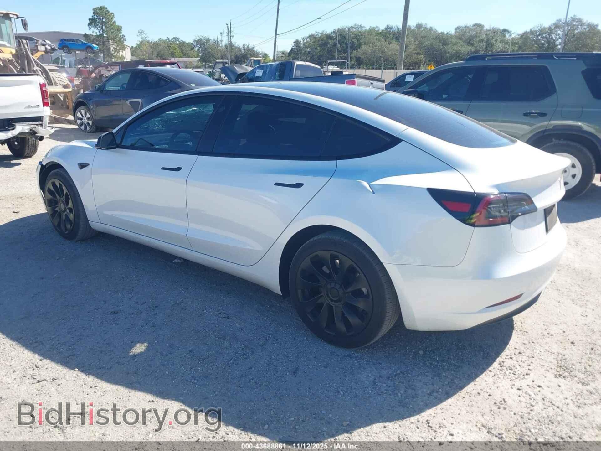 2023 TESLA MODEL 3 - VIN: 5YJ3E1EA0PF556603 - Фото 3