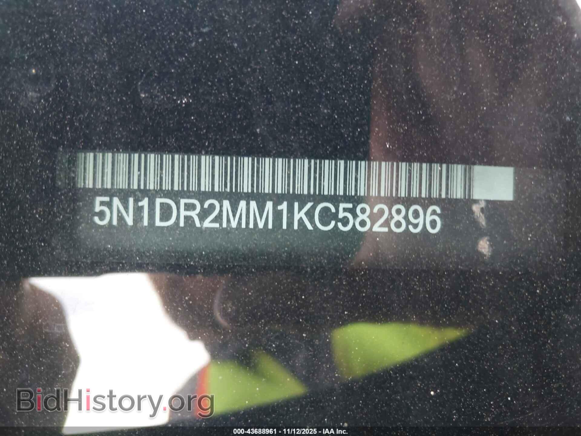 2019 NISSAN PATHFINDER - VIN: 5N1DR2MM1KC582896 - Фото 9