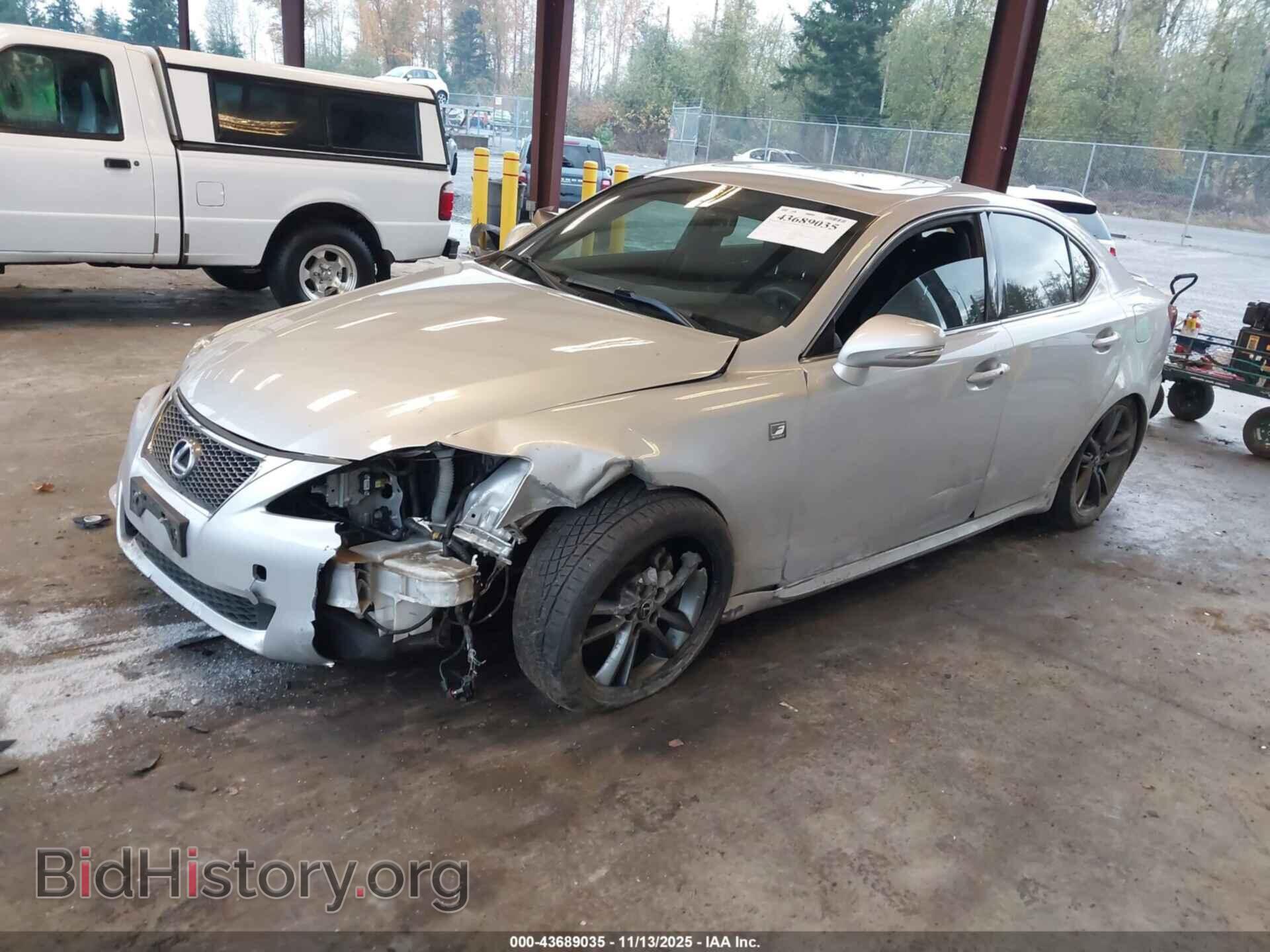 2012 LEXUS IS 250 - VIN: JTHBF5C23C5163796 - Фото 2