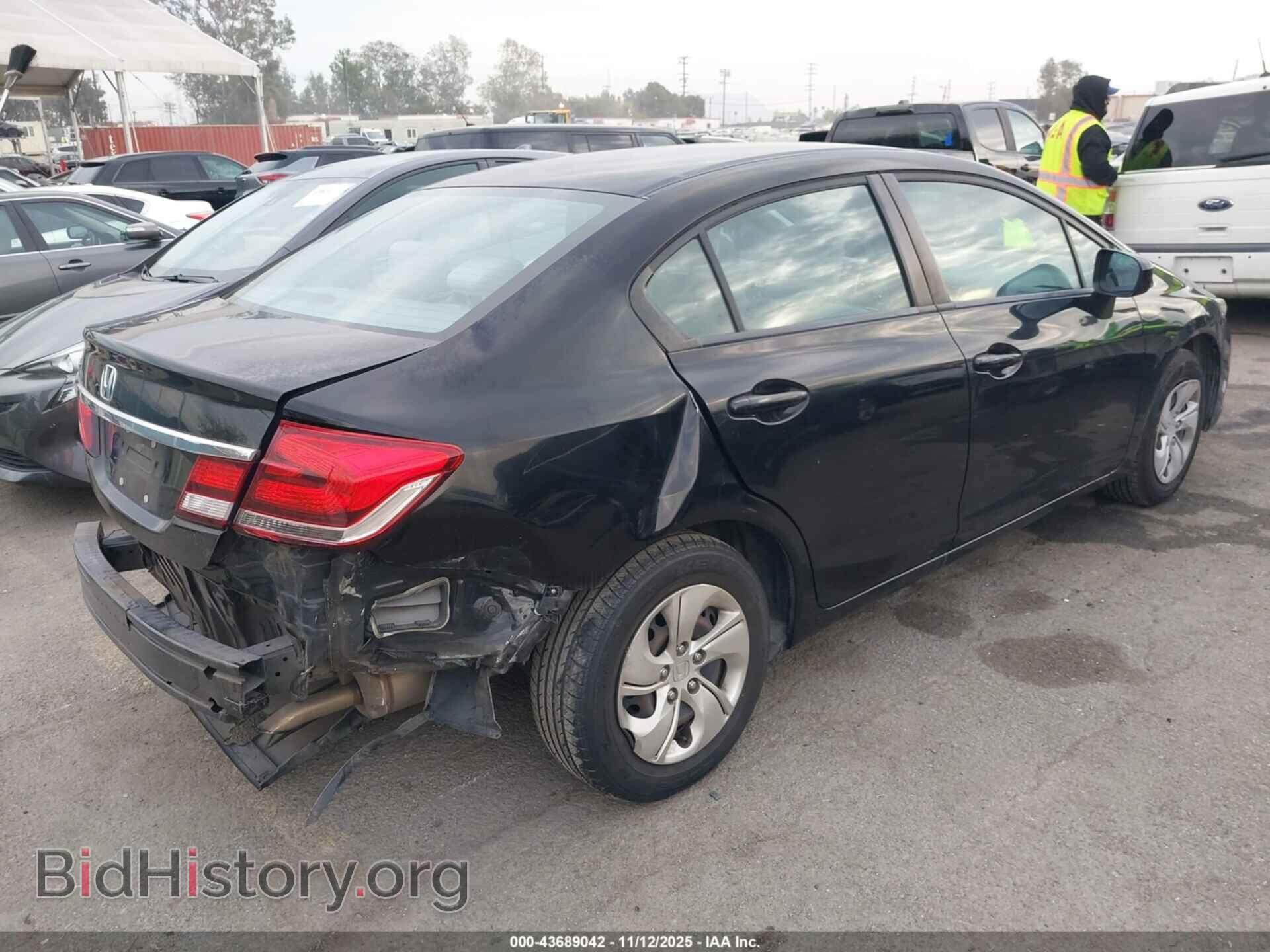 2014 HONDA CIVIC - VIN: 19XFB2F55EE219599 - Фото 4