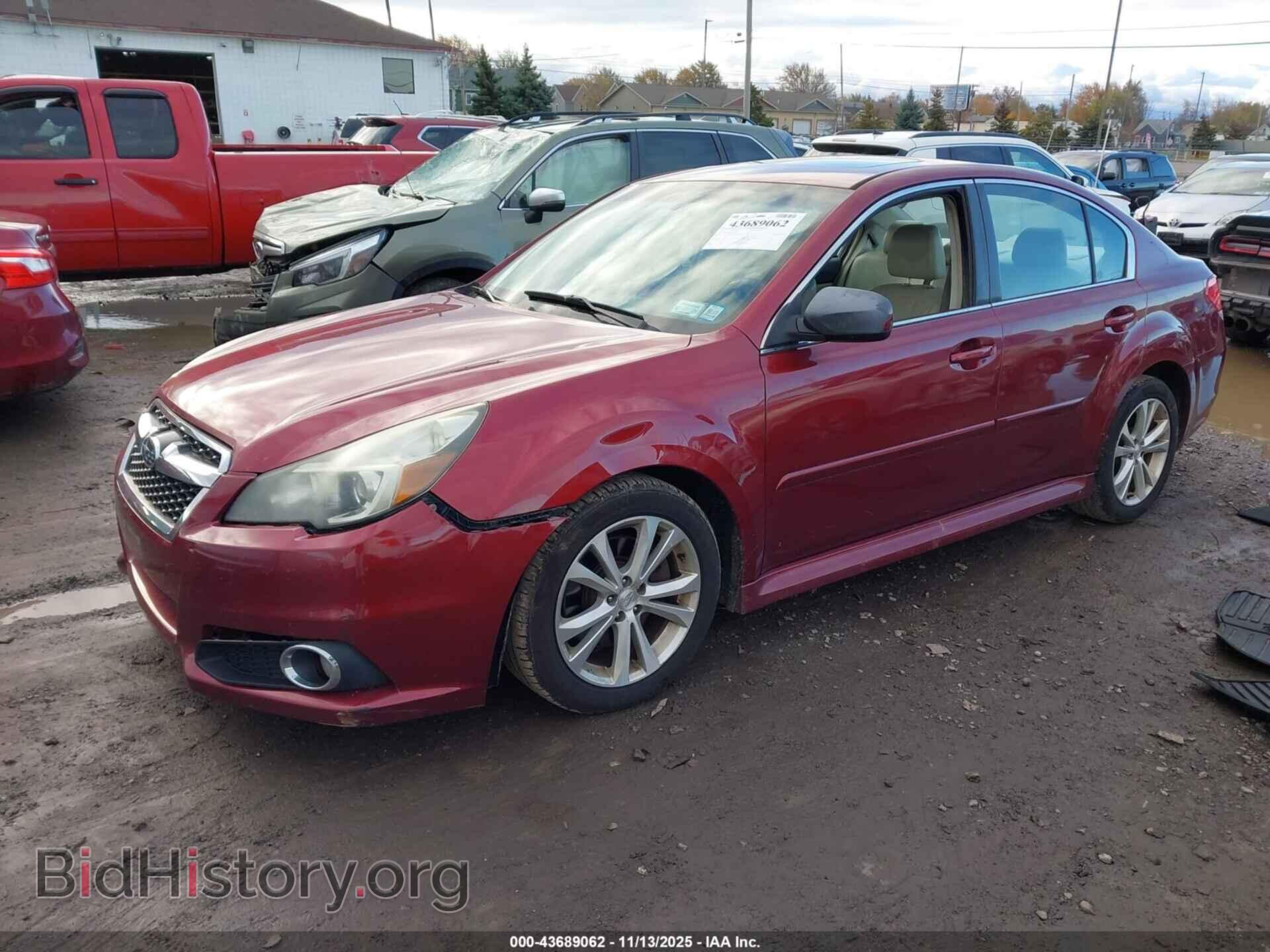 2013 SUBARU LEGACY - VIN: 4S3BMDK66D2014209 - Фото 2