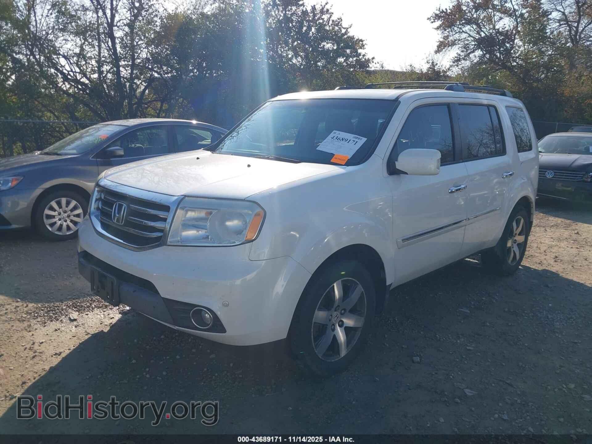 2012 HONDA PILOT - VIN: 5FNYF3H9XCB020669 - Фото 2