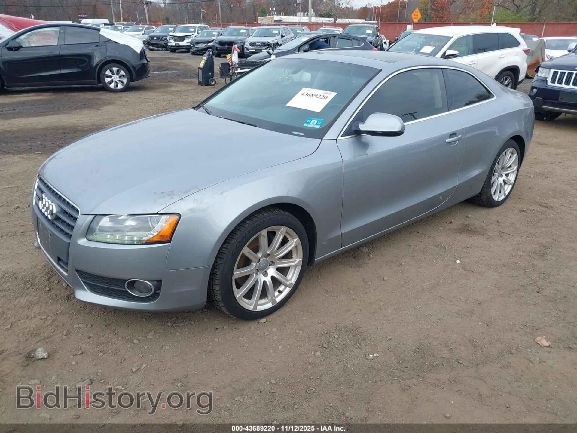 2011 AUDI A5 - VIN: WAULFAFR0BA055775 - Фото 2