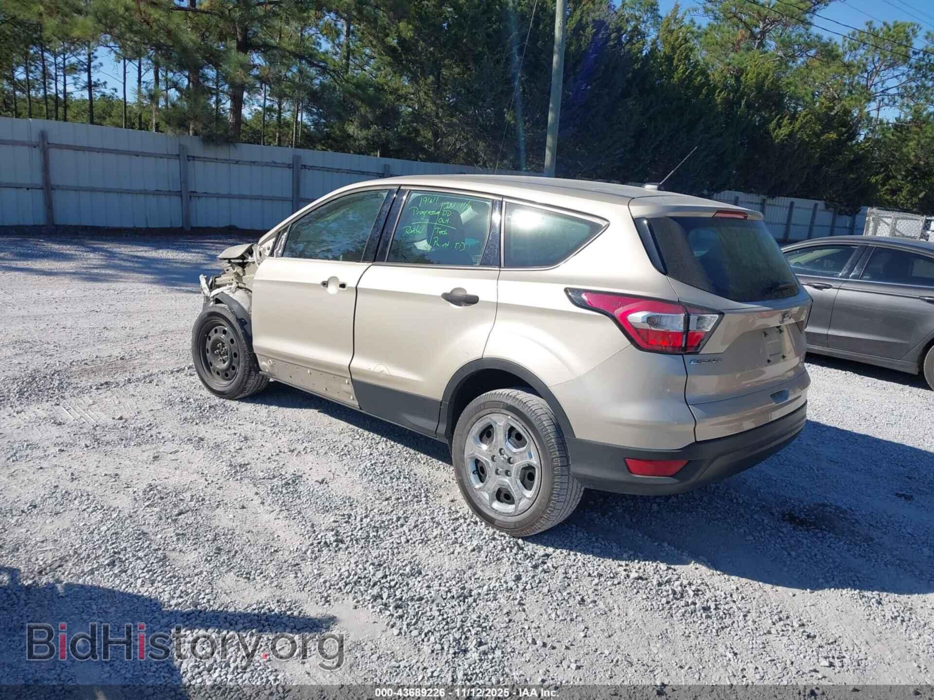 2017 FORD ESCAPE - VIN: 1FMCU0F71HUE30688 - Фото 3