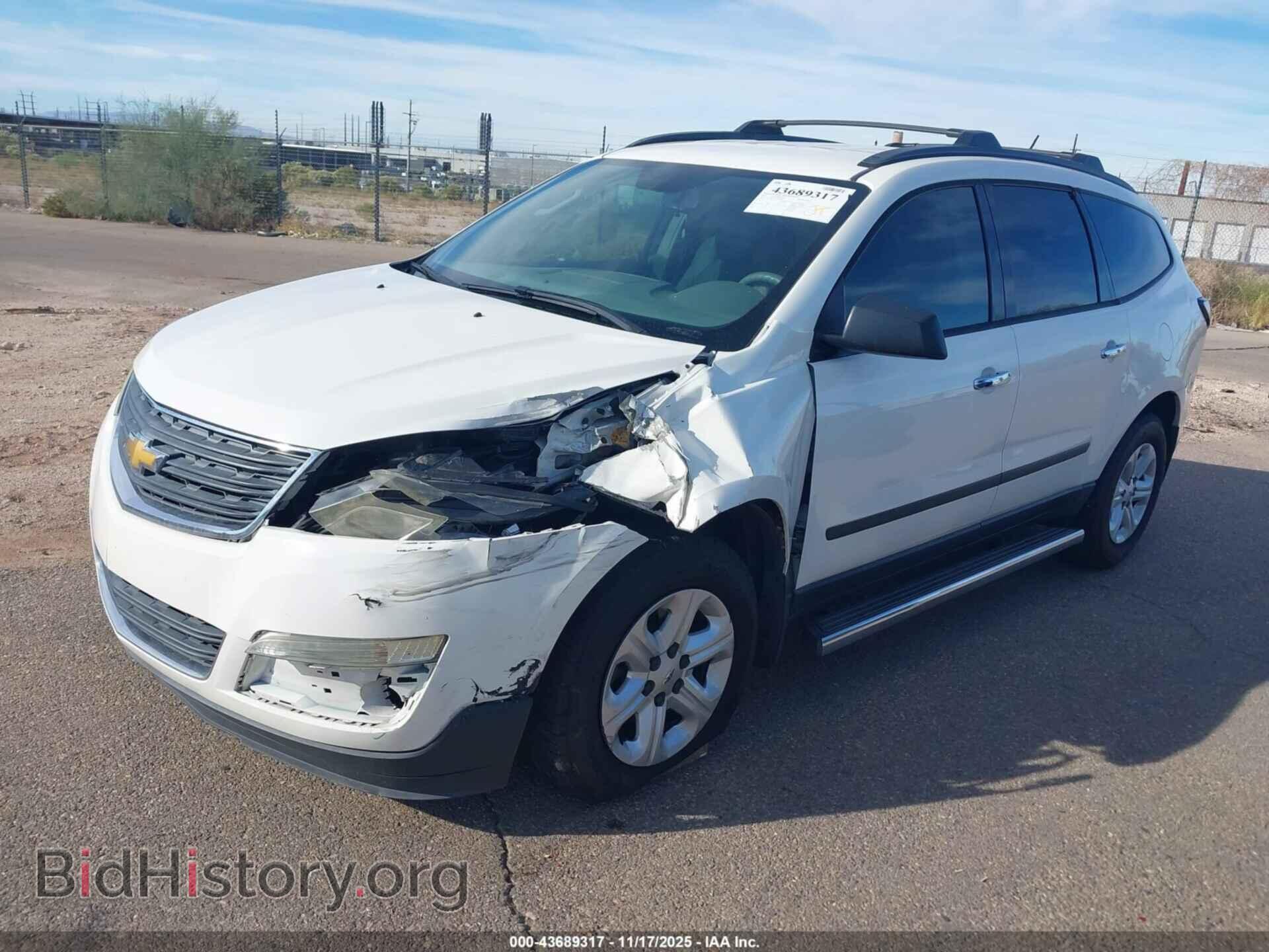 2014 CHEVROLET TRAVERSE - VIN: 1GNKRFED6EJ349573 - Фото 2