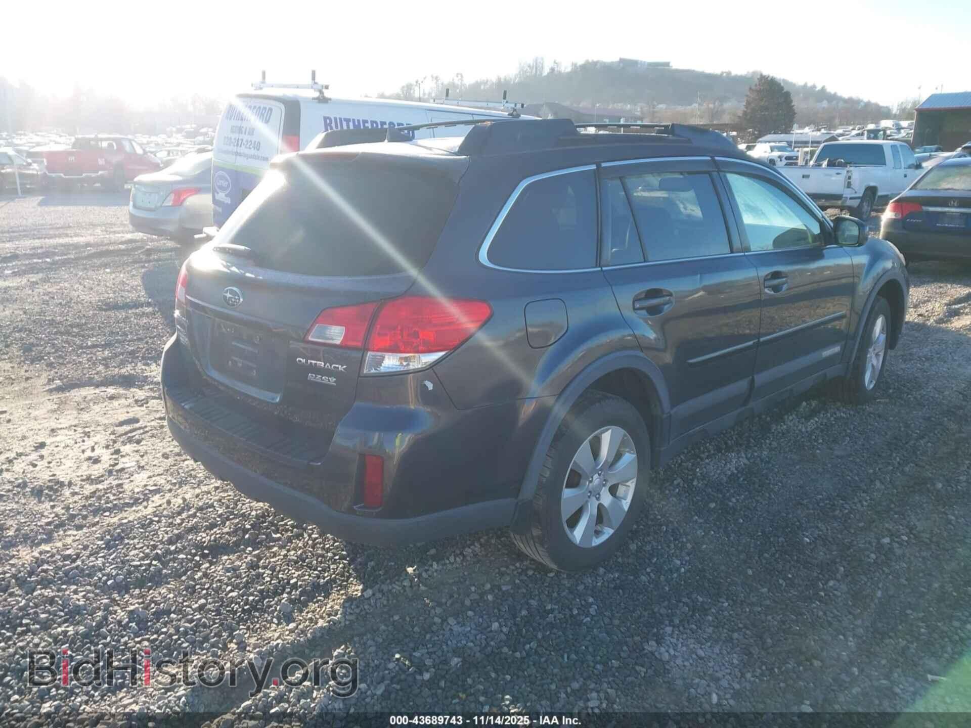 2011 SUBARU OUTBACK - VIN: 4S4BRBLC4B3403234 - Фото 4