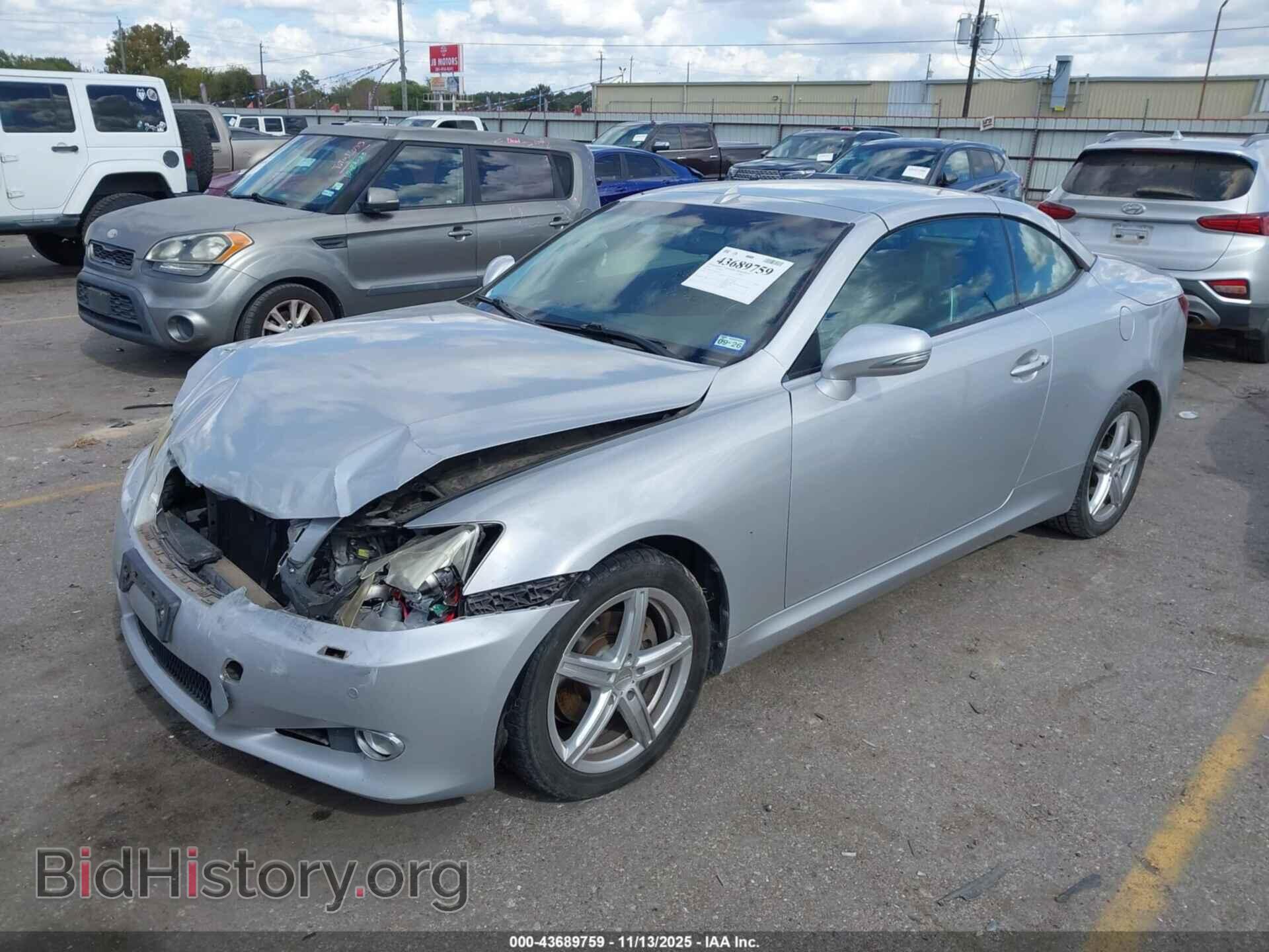 2010 LEXUS IS 250C - VIN: JTHFF2C22A2507939 - Фото 2
