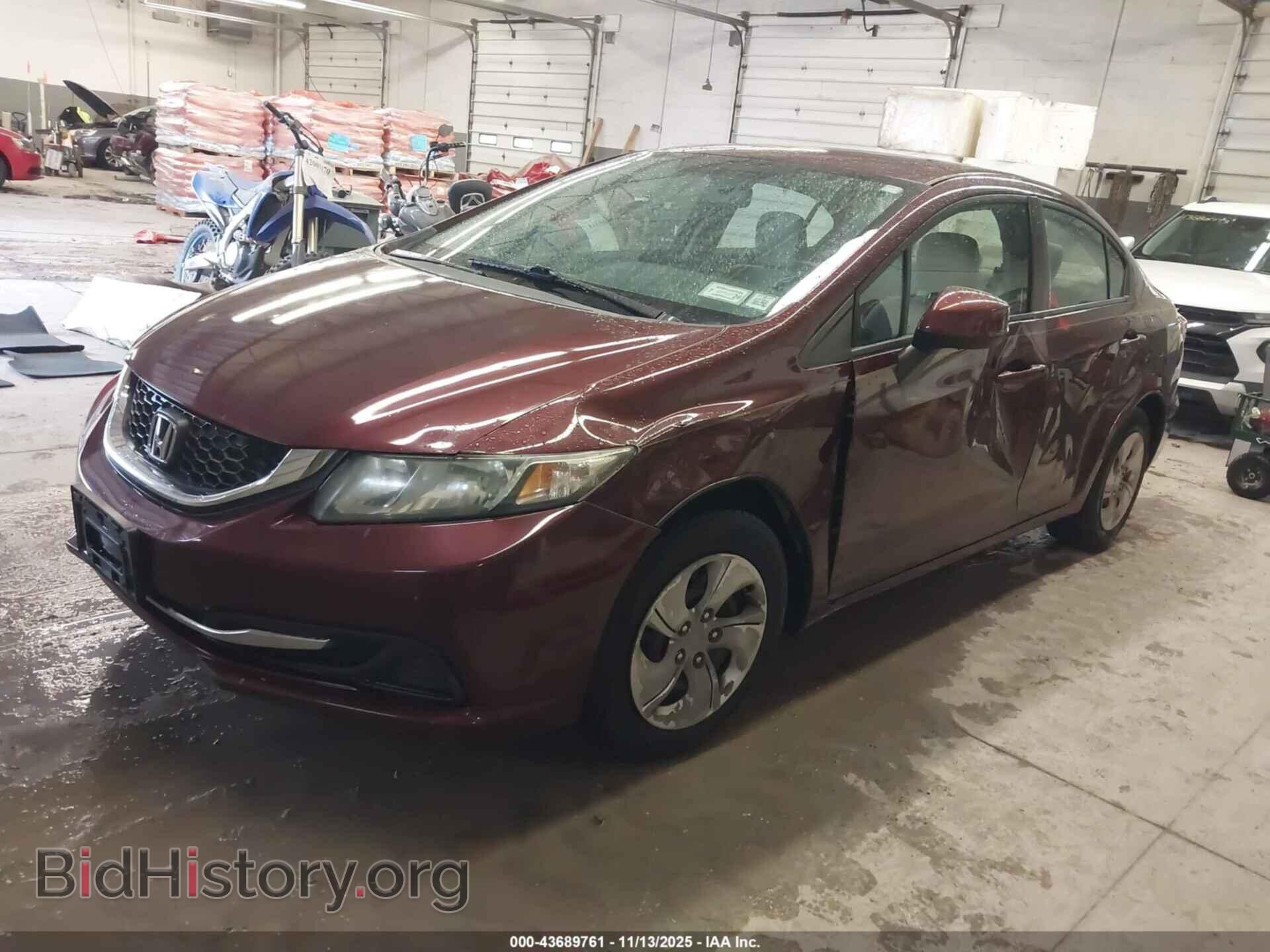 2013 HONDA CIVIC - VIN: 19XFB2F58DE060768 - Фото 2