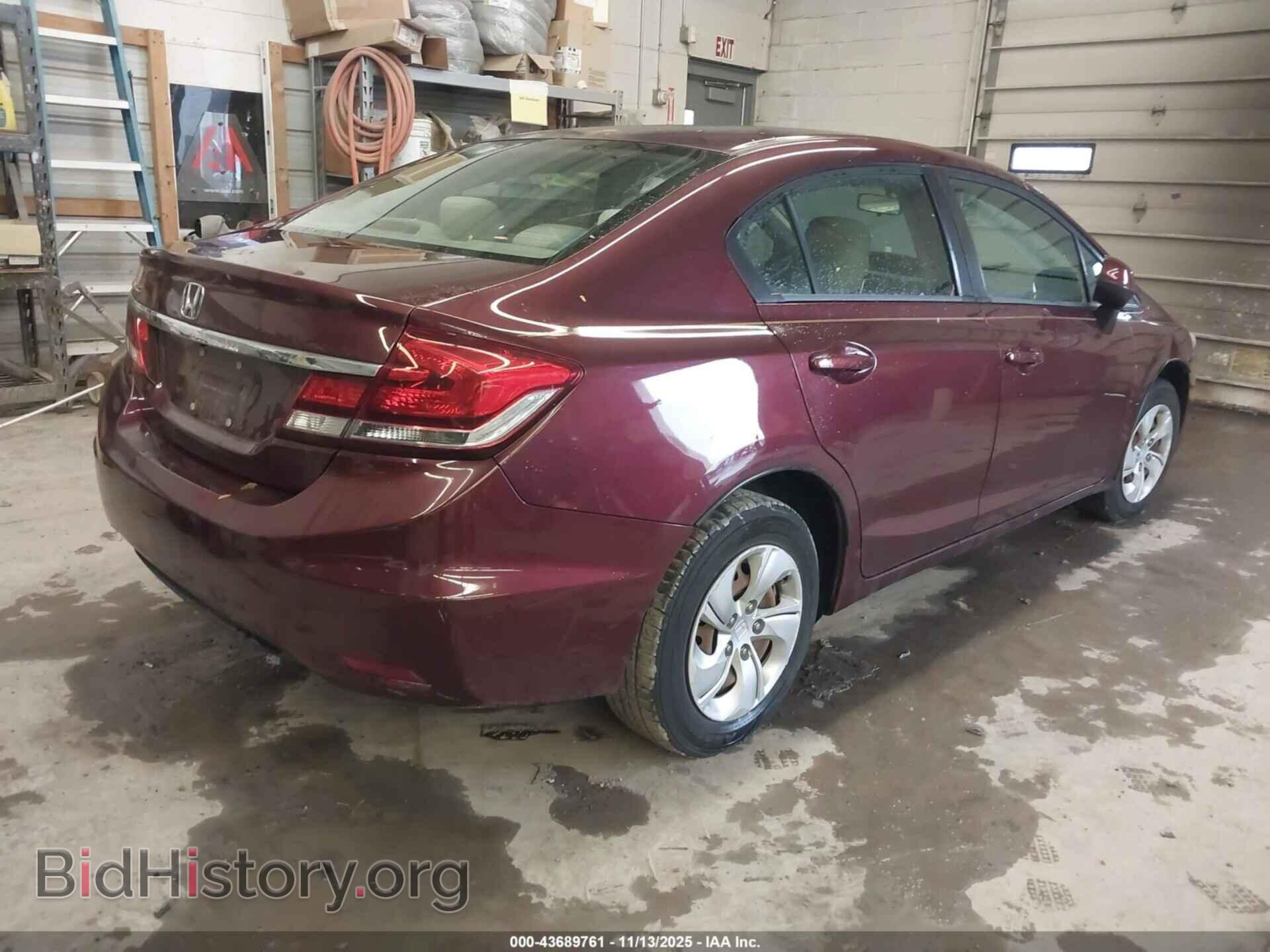 2013 HONDA CIVIC - VIN: 19XFB2F58DE060768 - Фото 4