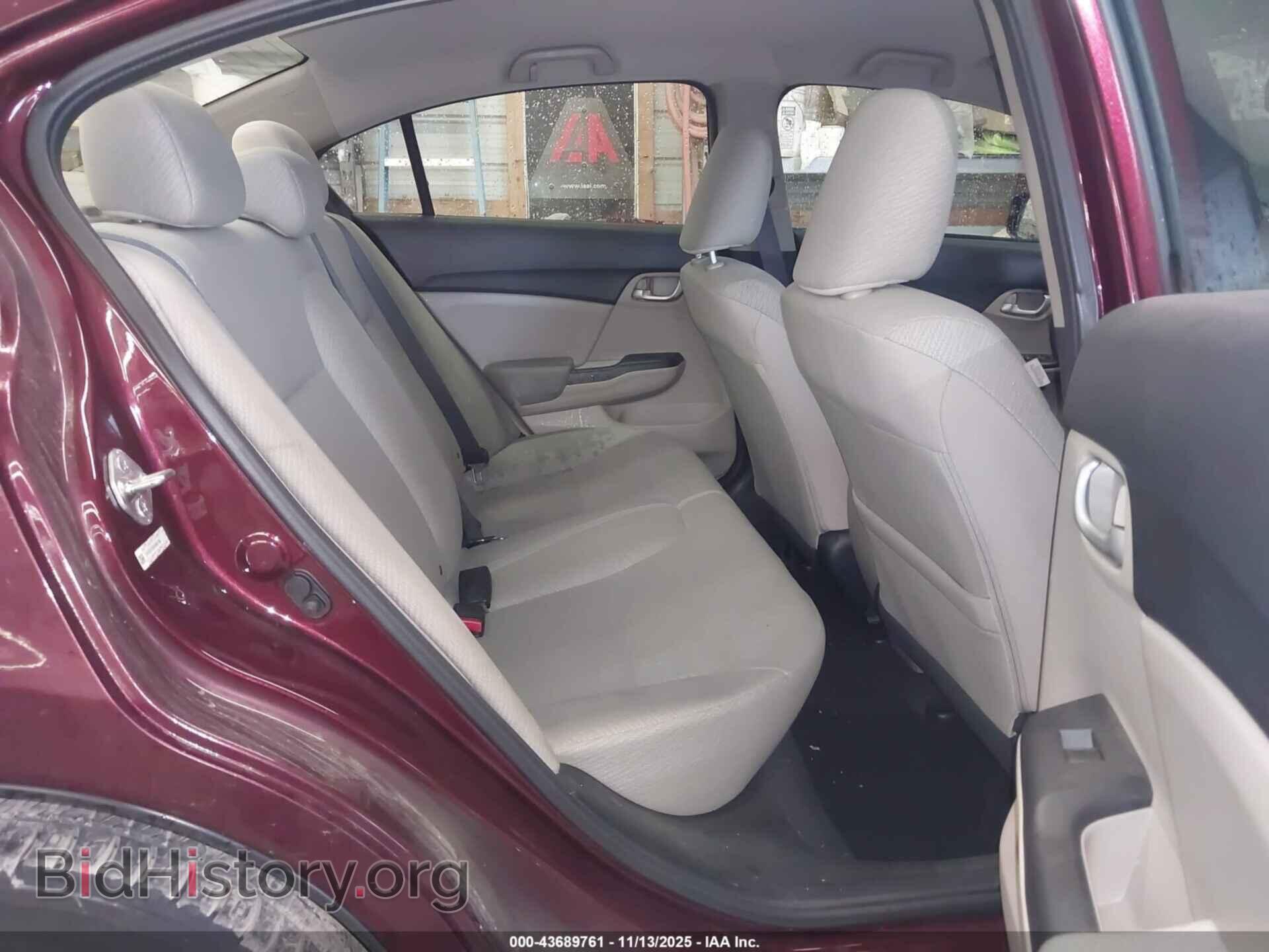 2013 HONDA CIVIC - VIN: 19XFB2F58DE060768 - Фото 8