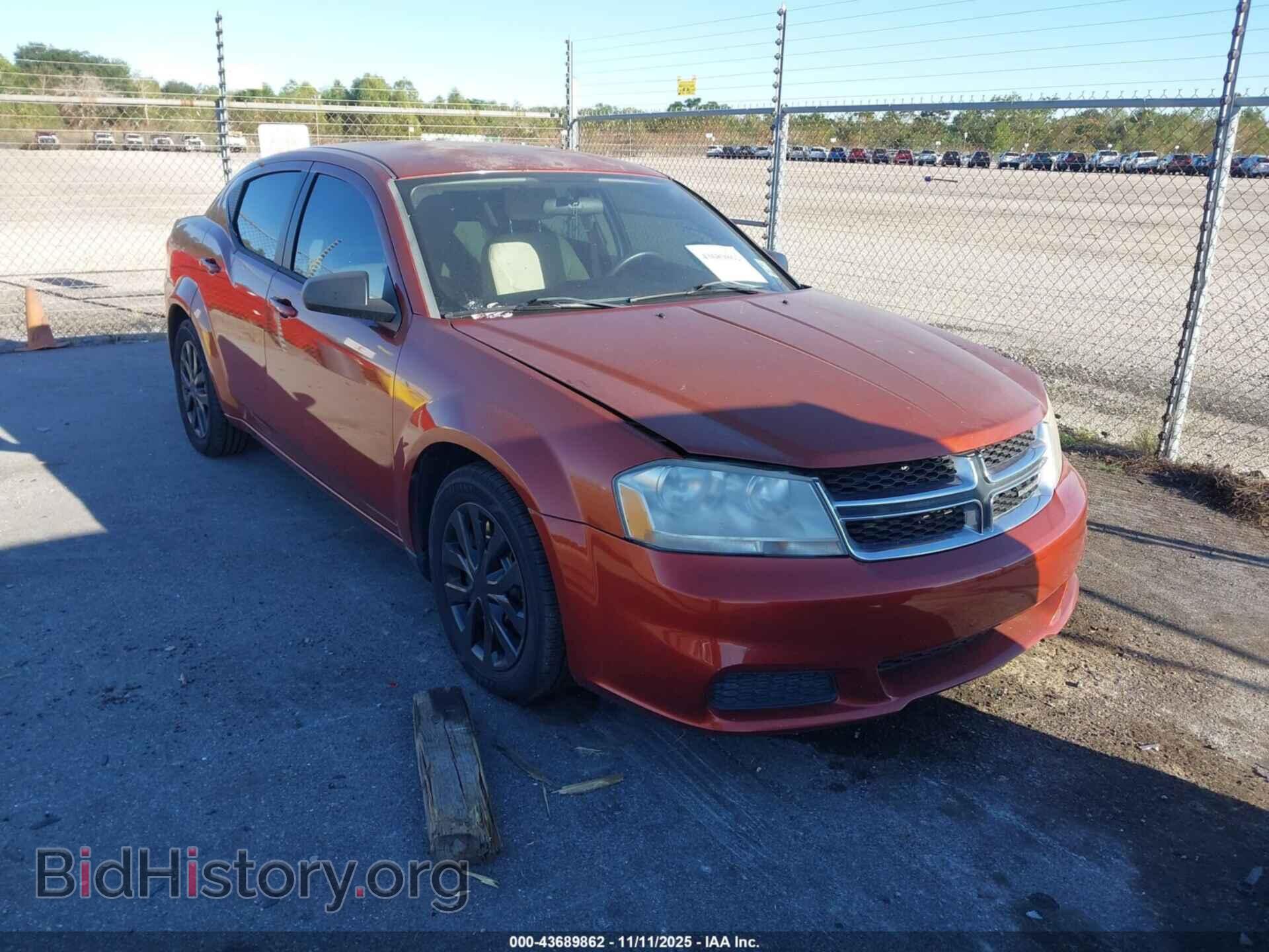 Photo 1C3CDZAB0CN238271 - DODGE AVENGER 2012
