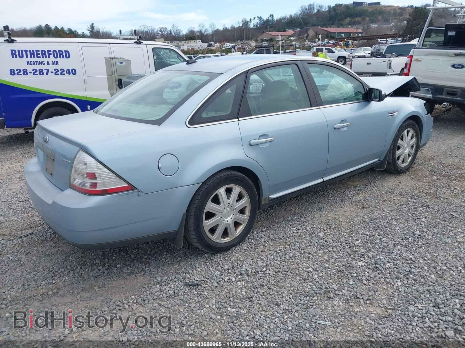 2008 FORD TAURUS - VIN: 1FAHP25W08G135723 - Фото 4