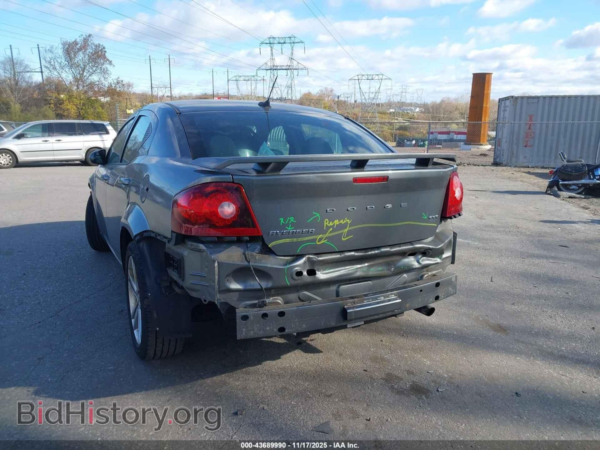 2012 DODGE AVENGER - VIN: 1C3CDZCBXCN203170 - Фото 6