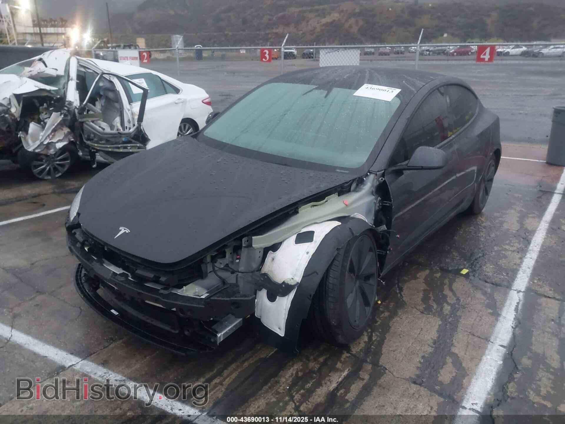 2025 TESLA MODEL 3 - VIN: 5YJ3E1EA8SF983763 - Фото 2