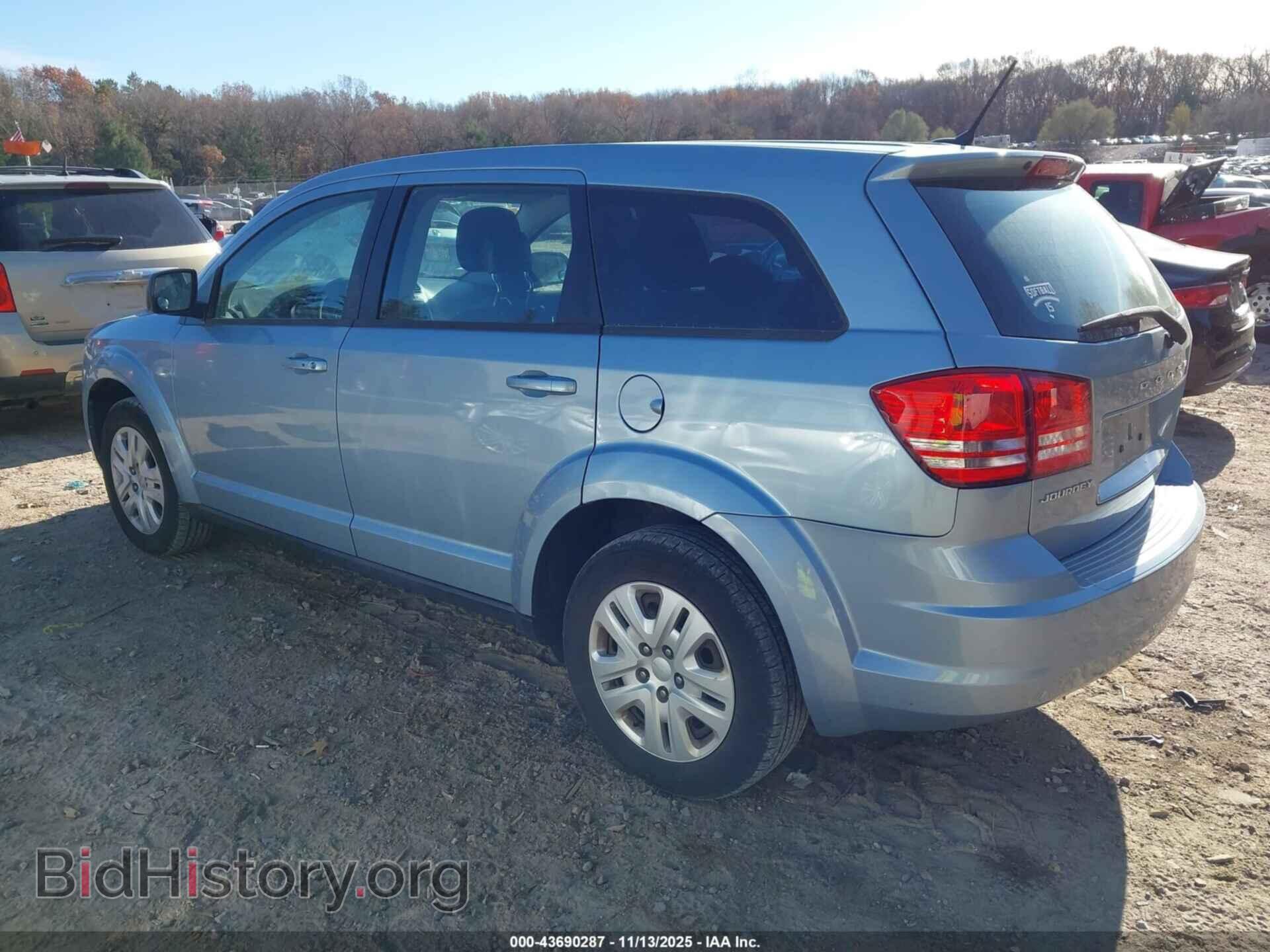 2013 DODGE JOURNEY - VIN: 3C4PDCAB4DT723802 - Фото 3