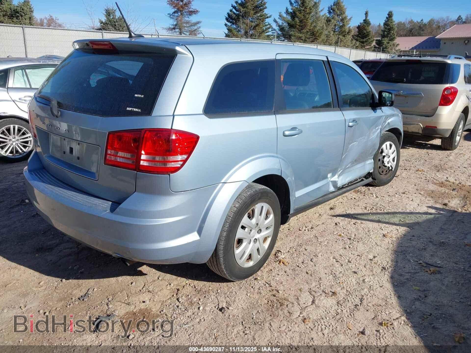 2013 DODGE JOURNEY - VIN: 3C4PDCAB4DT723802 - Фото 4