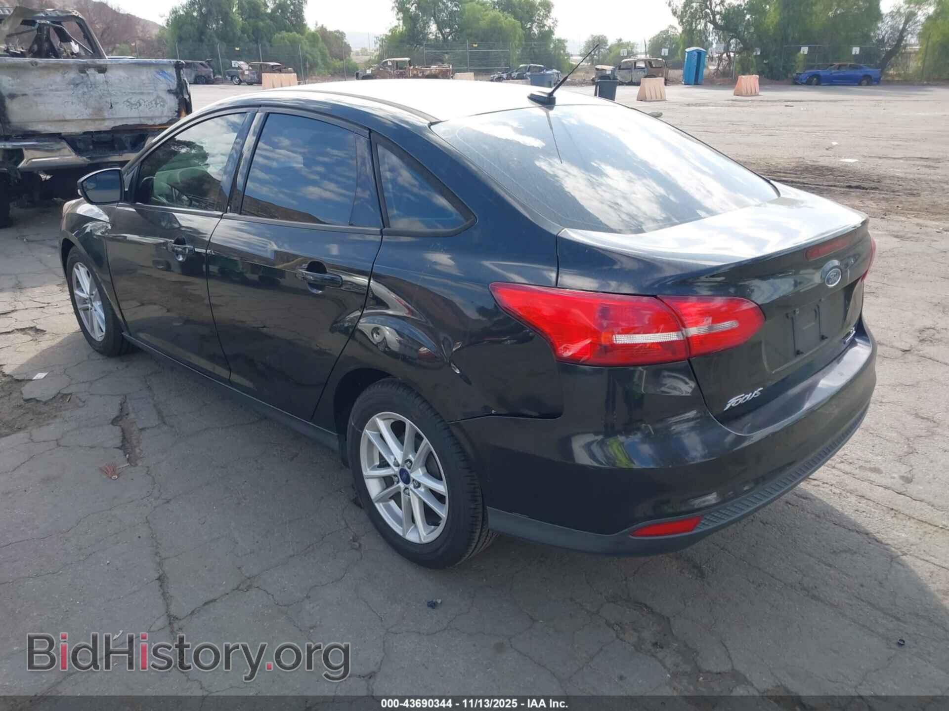 2015 FORD FOCUS - VIN: 1FADP3F2XFL343354 - Фото 3