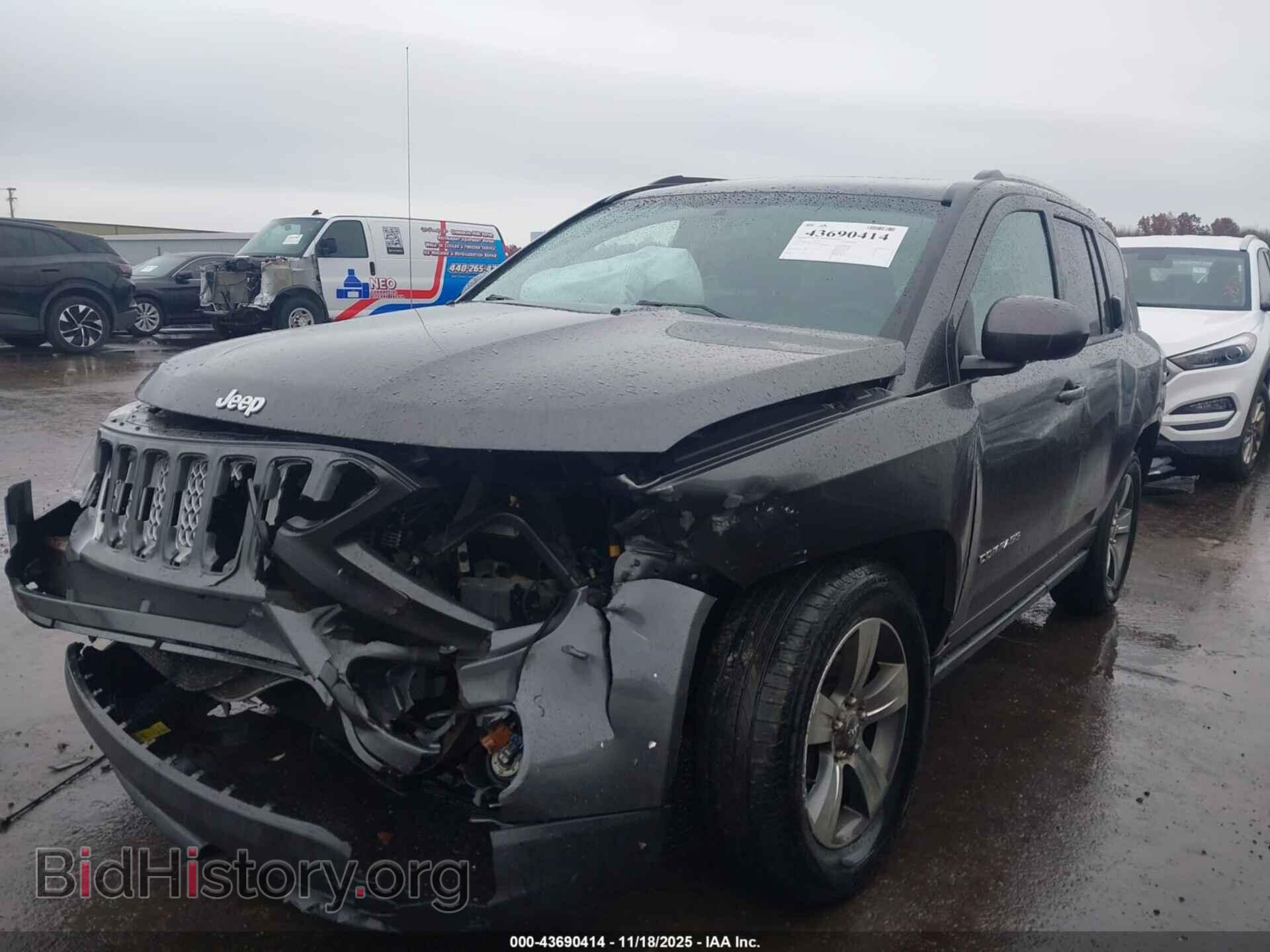 2017 JEEP COMPASS - VIN: 1C4NJDEB3HD192328 - Фото 2