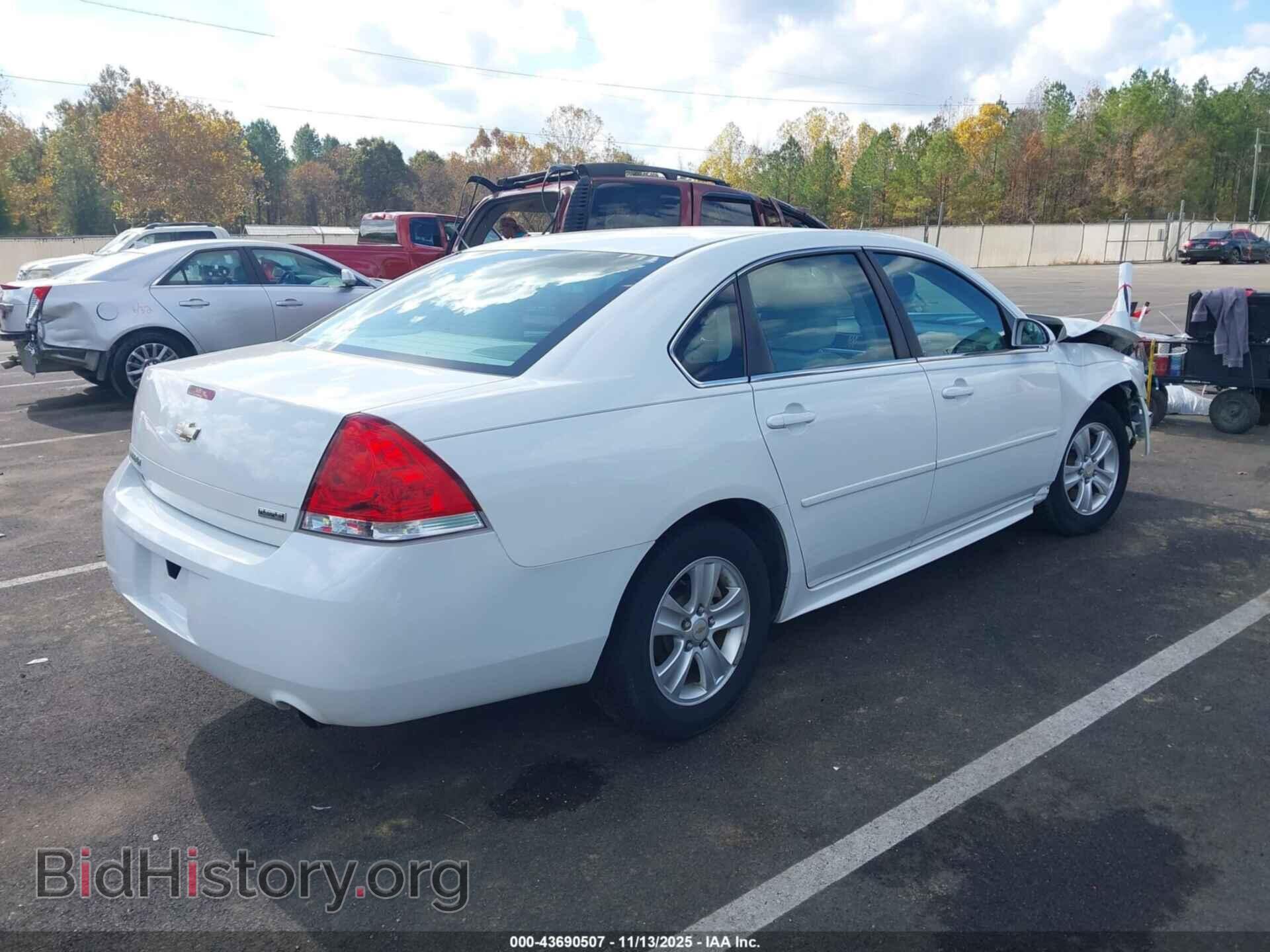2012 CHEVROLET IMPALA - VIN: 2G1WF5E34C1302448 - Фото 4