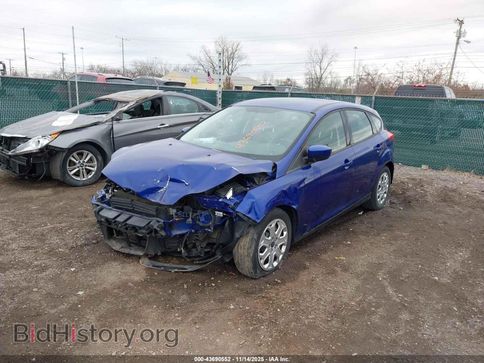 2012 FORD FOCUS - VIN: 1FAHP3K21CL278316 - Фото 2