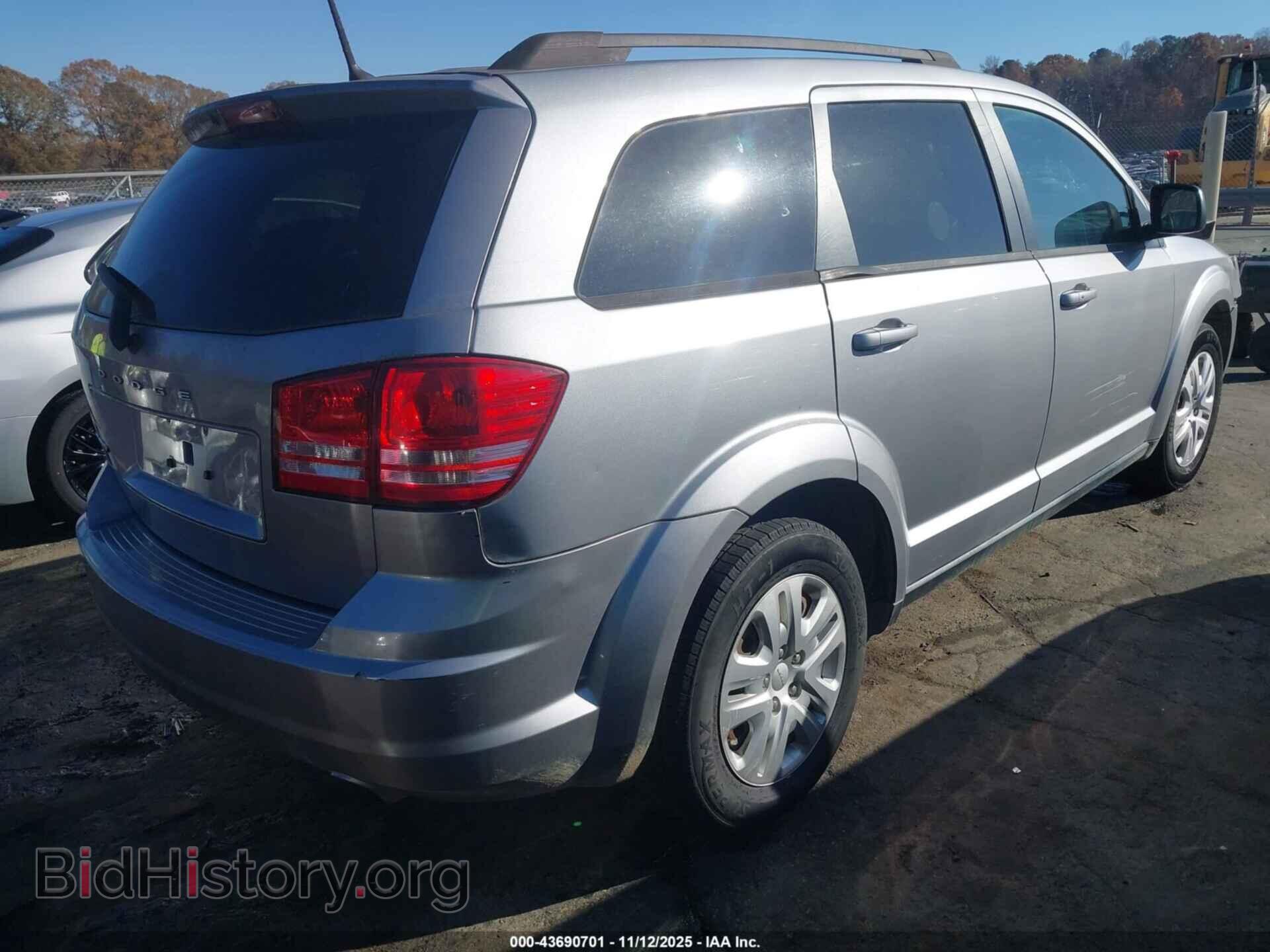 2018 DODGE JOURNEY - VIN: 3C4PDCABXJT530548 - Фото 4