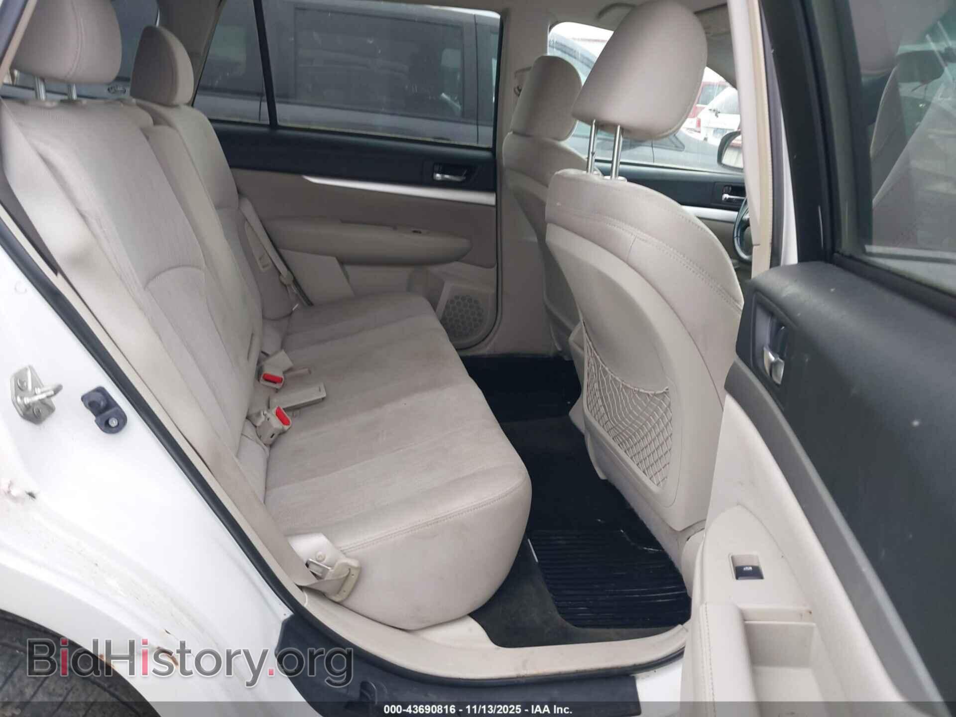 2013 SUBARU OUTBACK - VIN: 4S4BRBCC7D3324160 - Фото 8
