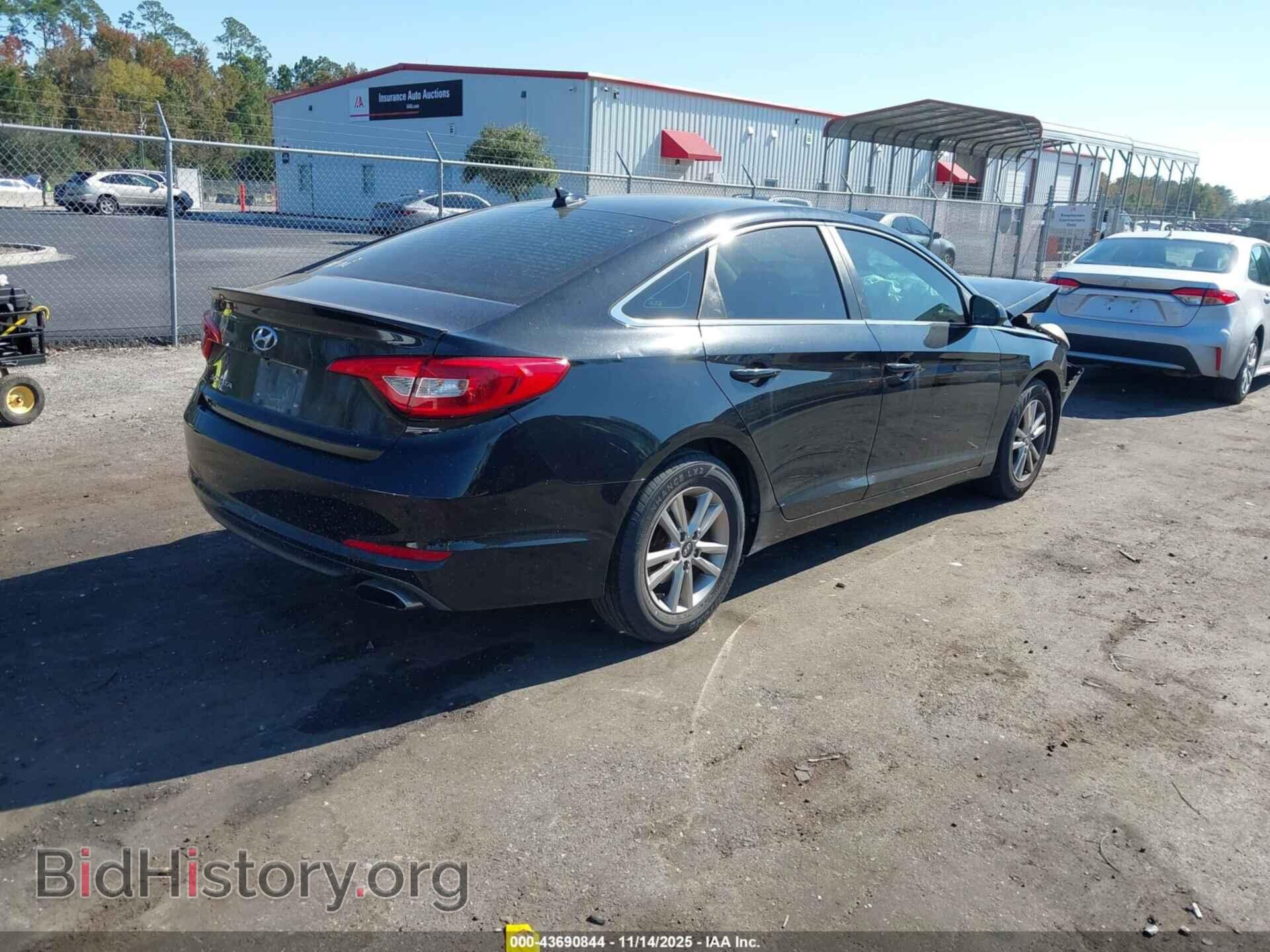 2017 HYUNDAI SONATA - VIN: 5NPE24AF5HH591399 - Фото 4