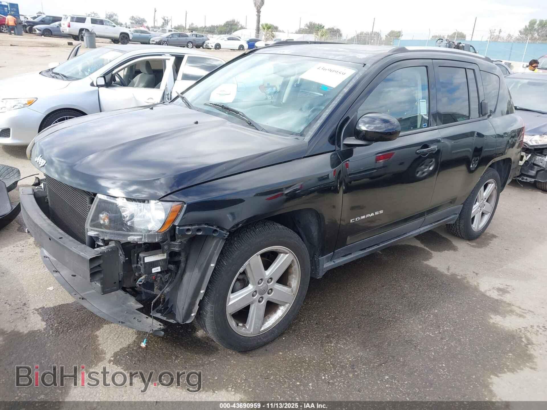 2014 JEEP COMPASS - VIN: 1C4NJCEA9ED752642 - Фото 2