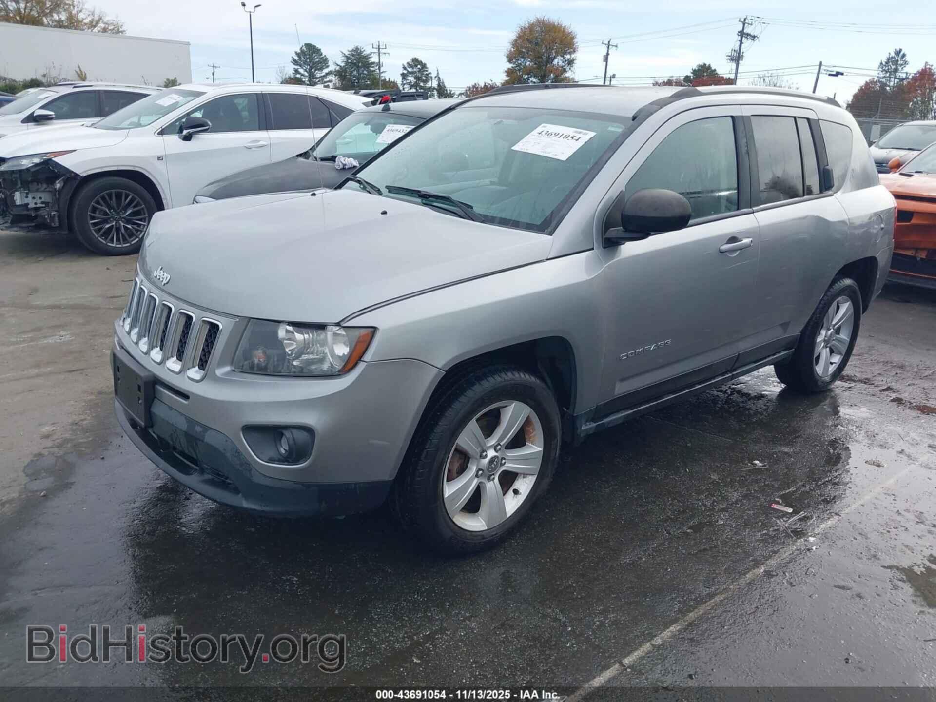 2016 JEEP COMPASS - VIN: 1C4NJDBB3GD713082 - Фото 2