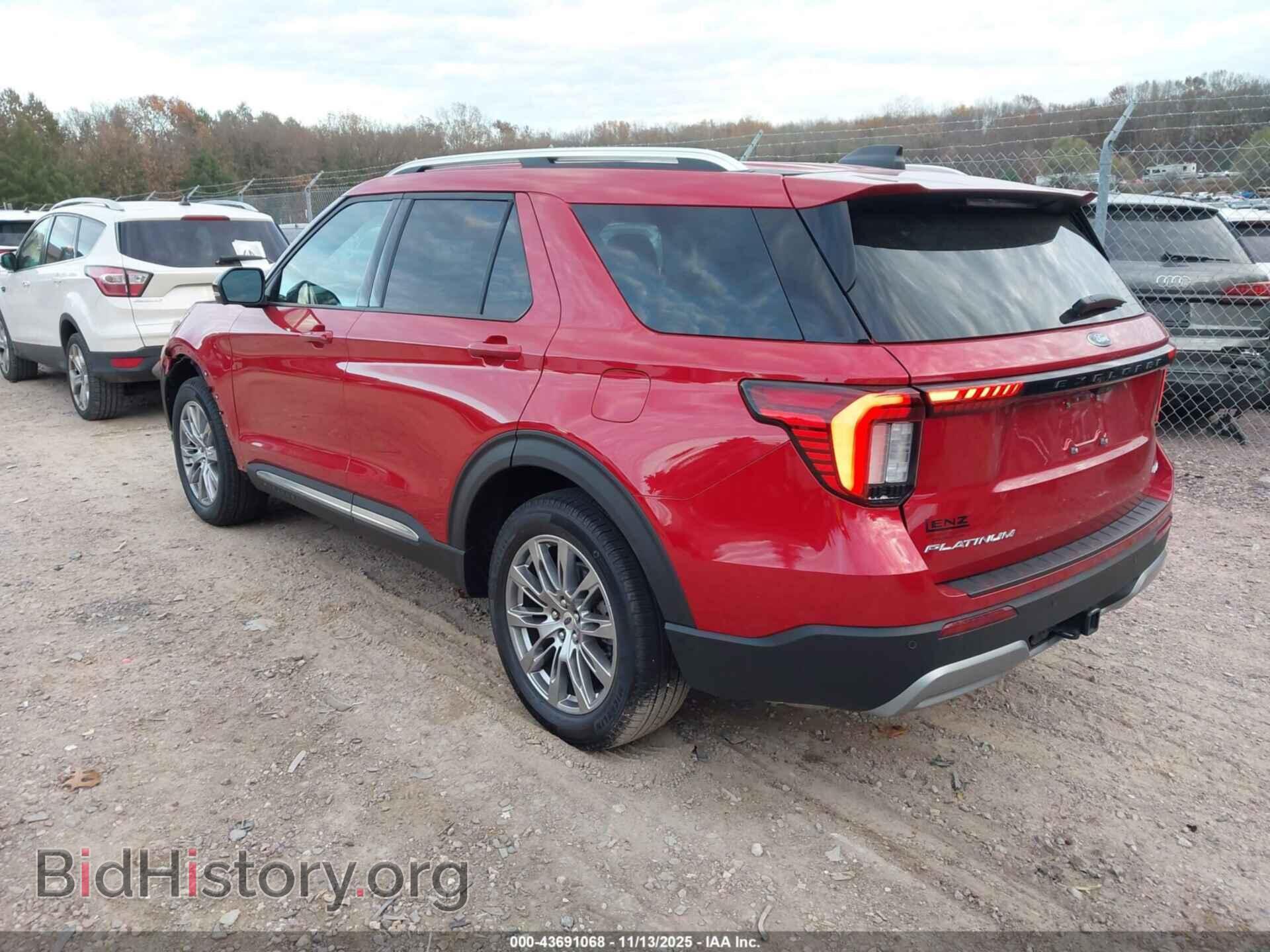2025 FORD EXPLORER - VIN: 1FMUK8HH4SGA76248 - Фото 3