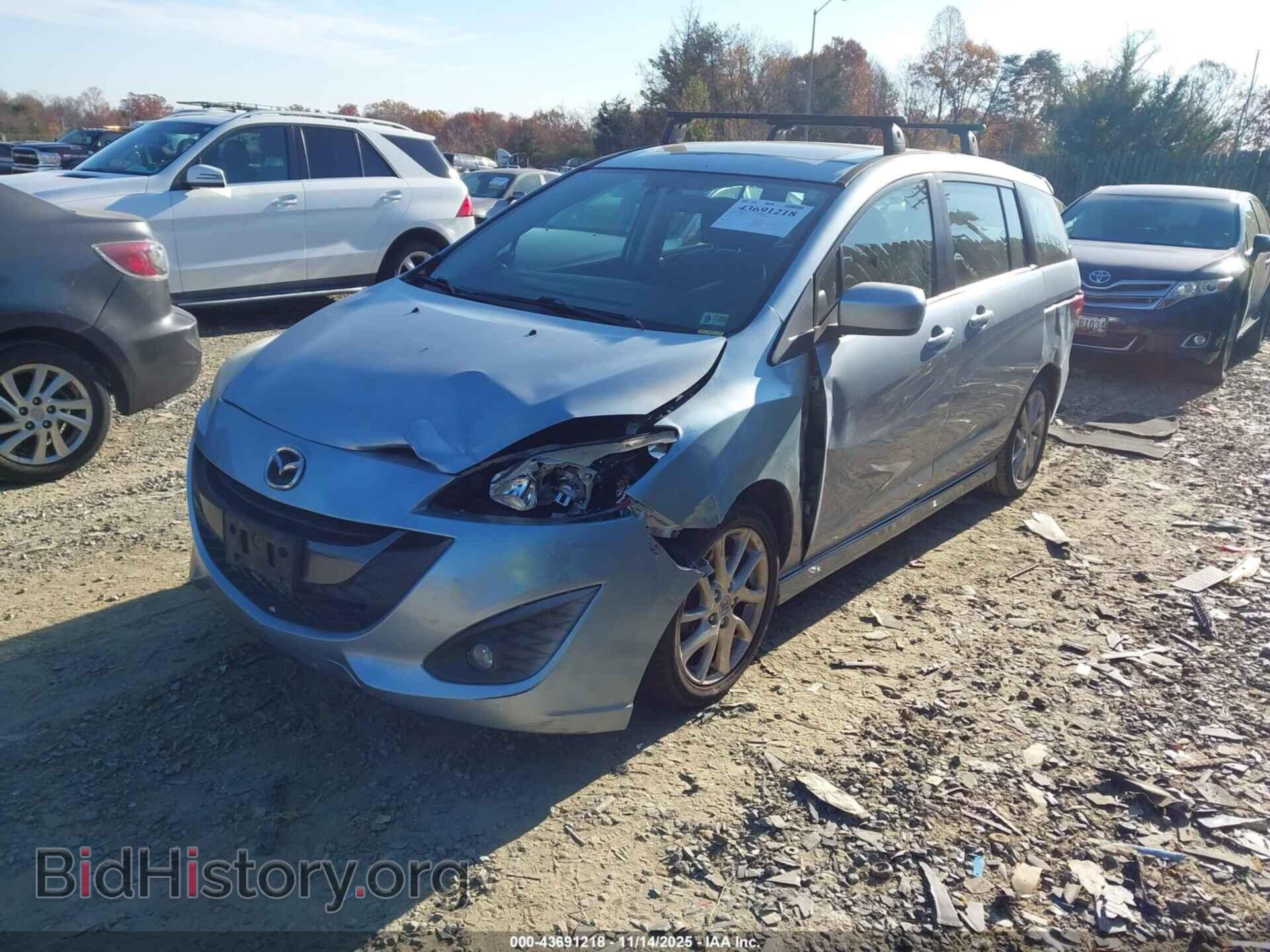 2012 MAZDA MAZDA5 - VIN: JM1CW2DL5C0100577 - Фото 2