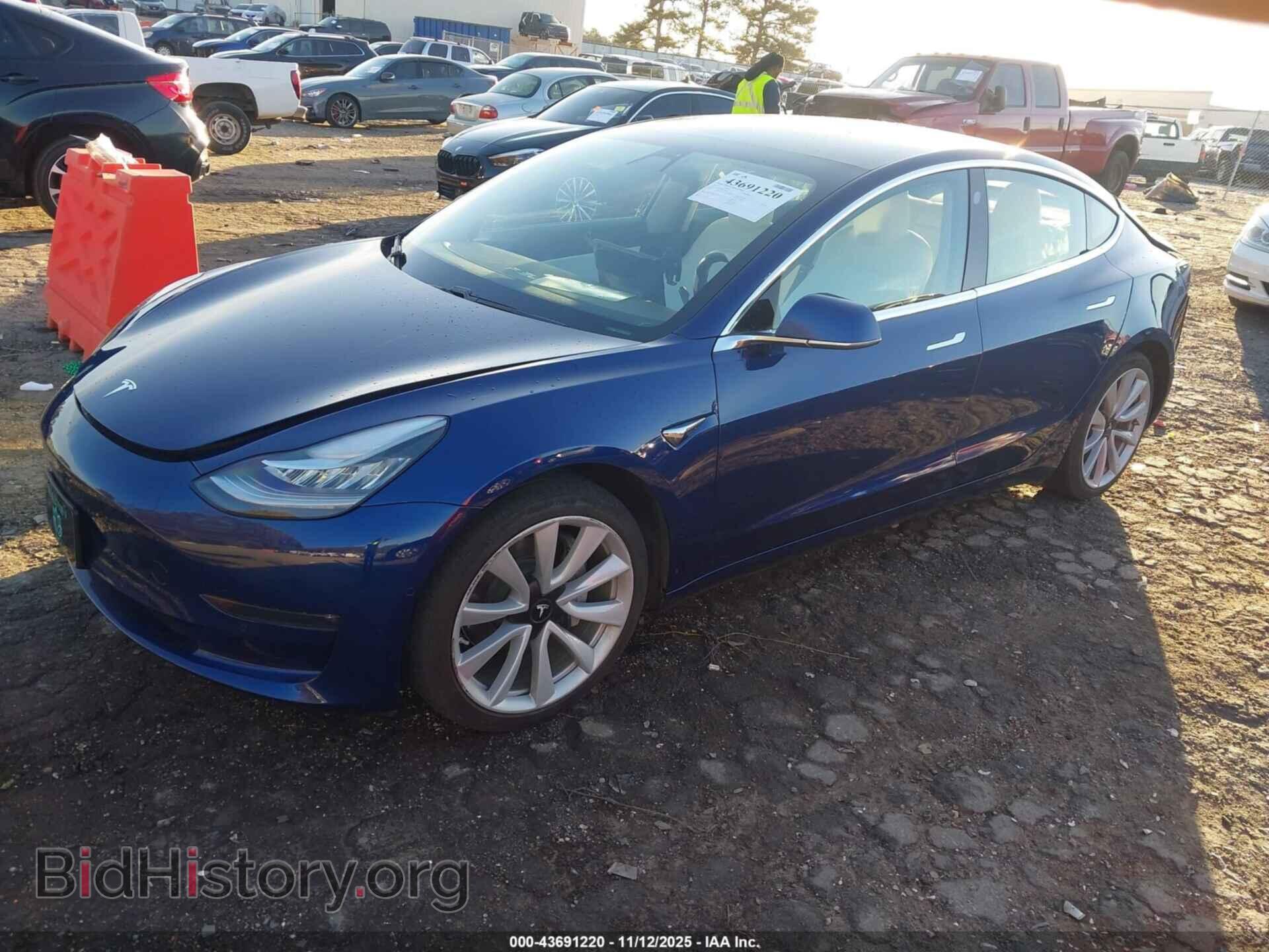 2019 TESLA MODEL 3 - VIN: 5YJ3E1EB8KF392017 - Фото 2
