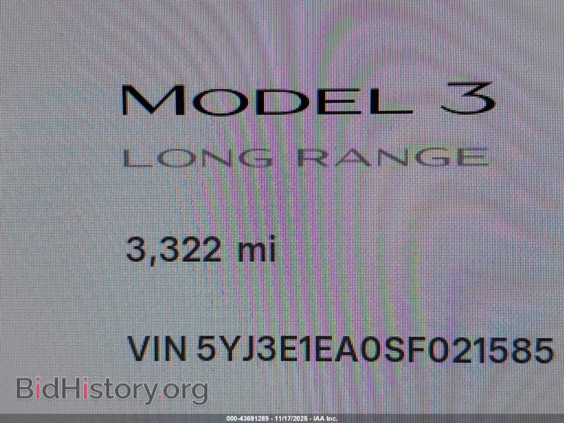 2025 TESLA MODEL 3 - VIN: 5YJ3E1EA0SF021585 - Фото 14