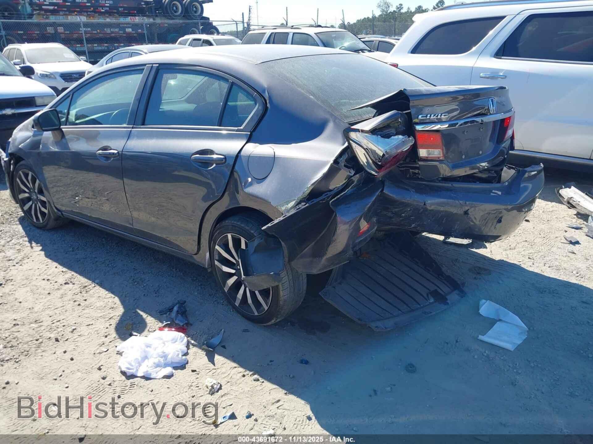 2015 HONDA CIVIC - VIN: 2HGFB2F90FH518007 - Фото 3
