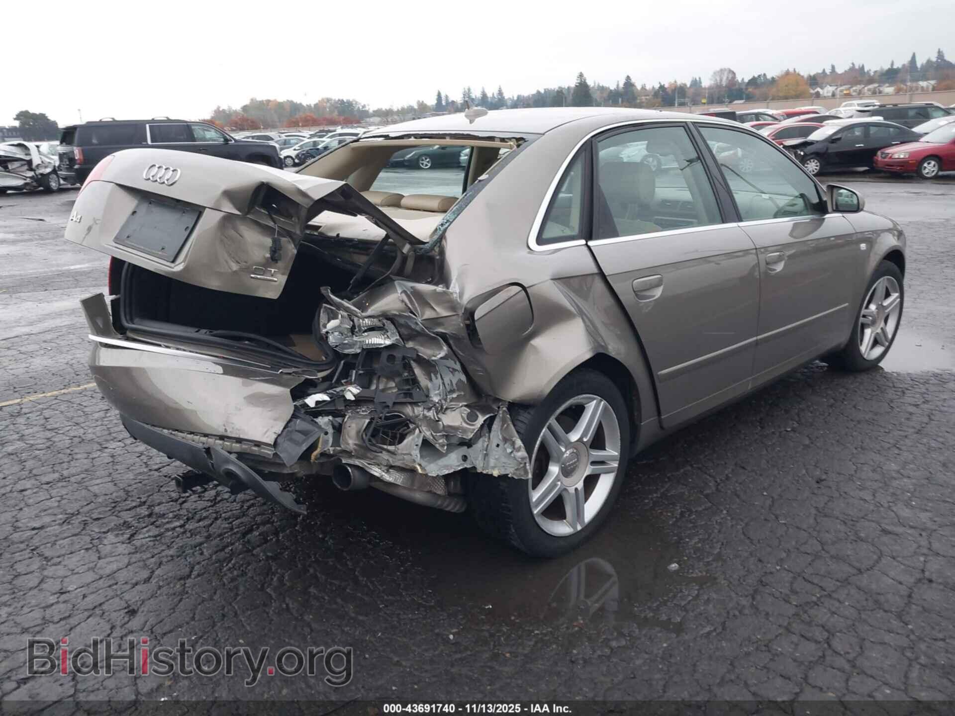 2007 AUDI A4 - VIN: WAUDF78E67A228529 - Photo 4