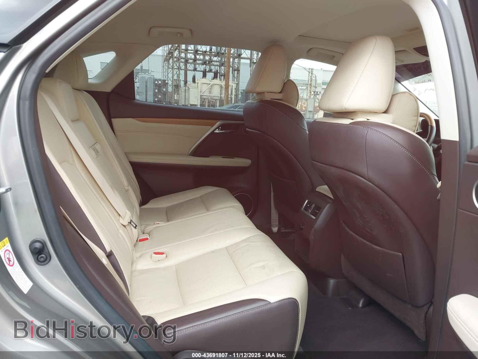 2017 LEXUS RX 350 - VIN: 2T2ZZMCA8HC076426 - Фото 8