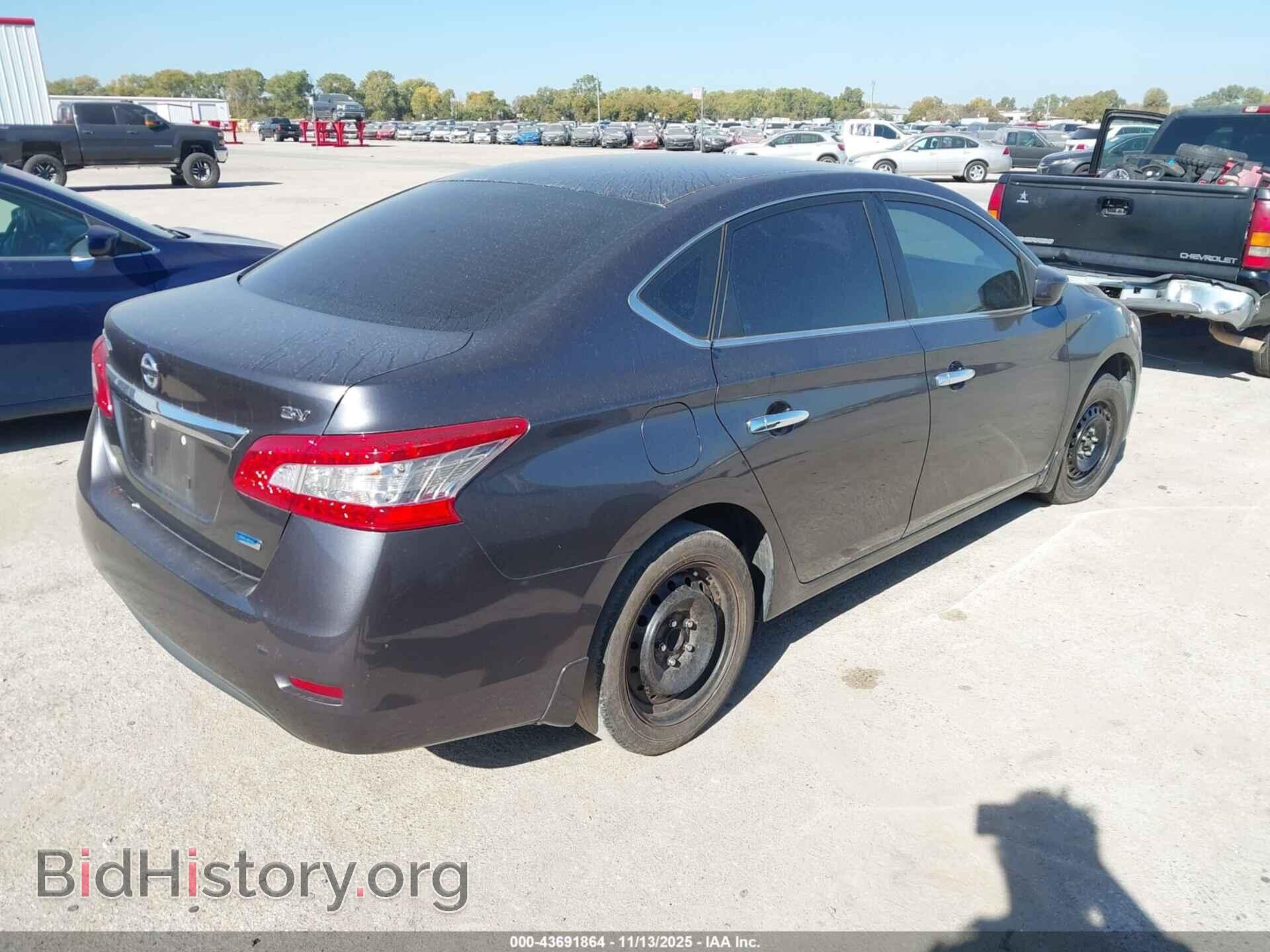 2014 NISSAN SENTRA - VIN: 3N1AB7AP4EY313149 - Фото 4