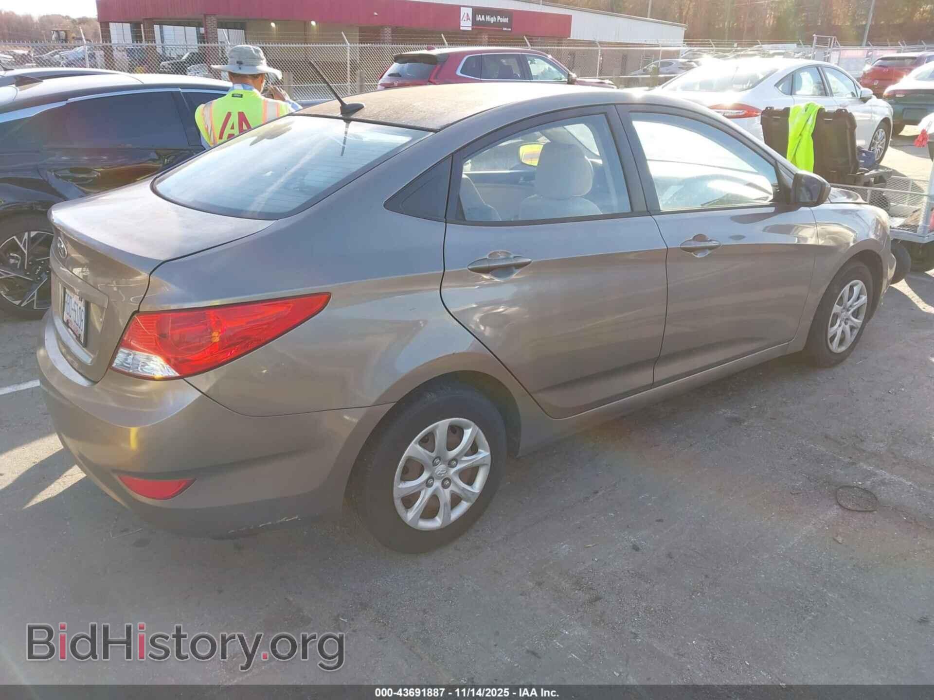 2013 HYUNDAI ACCENT - VIN: KMHCT4AE1DU446576 - Фото 4