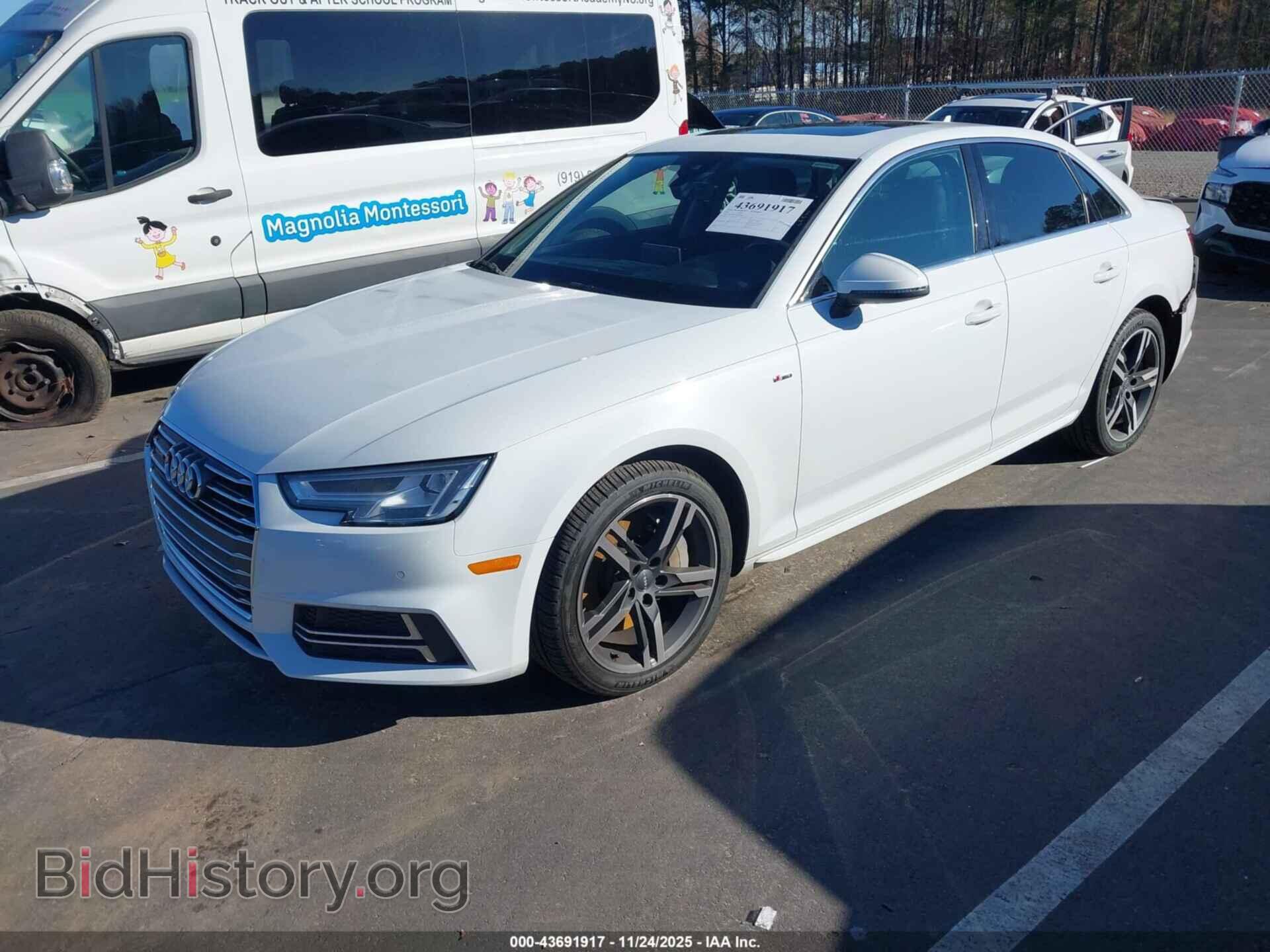 2017 AUDI A4 - VIN: WAUENAF45HN054087 - Фото 2