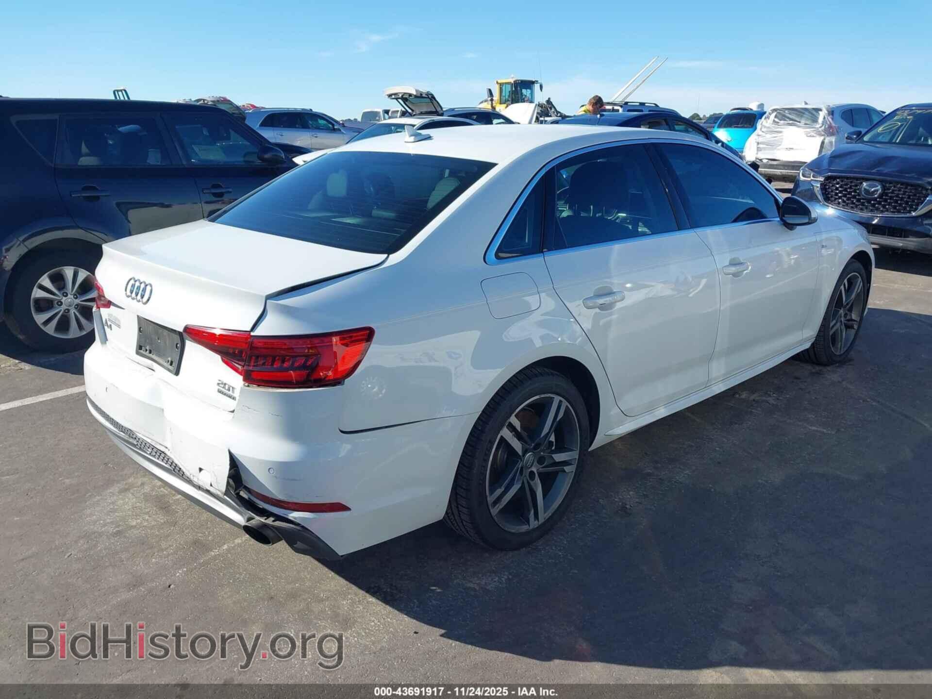 2017 AUDI A4 - VIN: WAUENAF45HN054087 - Фото 4