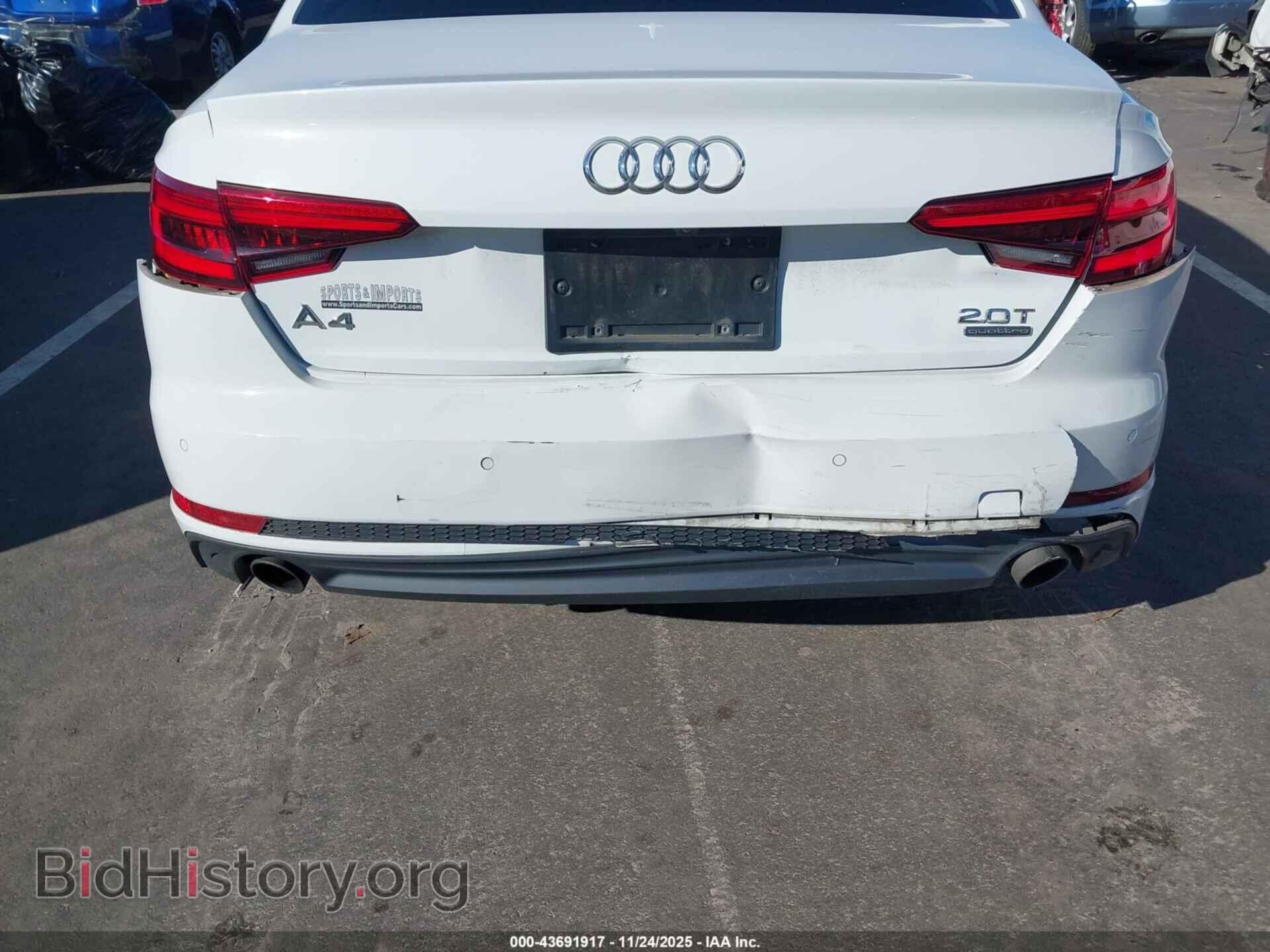 2017 AUDI A4 - VIN: WAUENAF45HN054087 - Фото 6