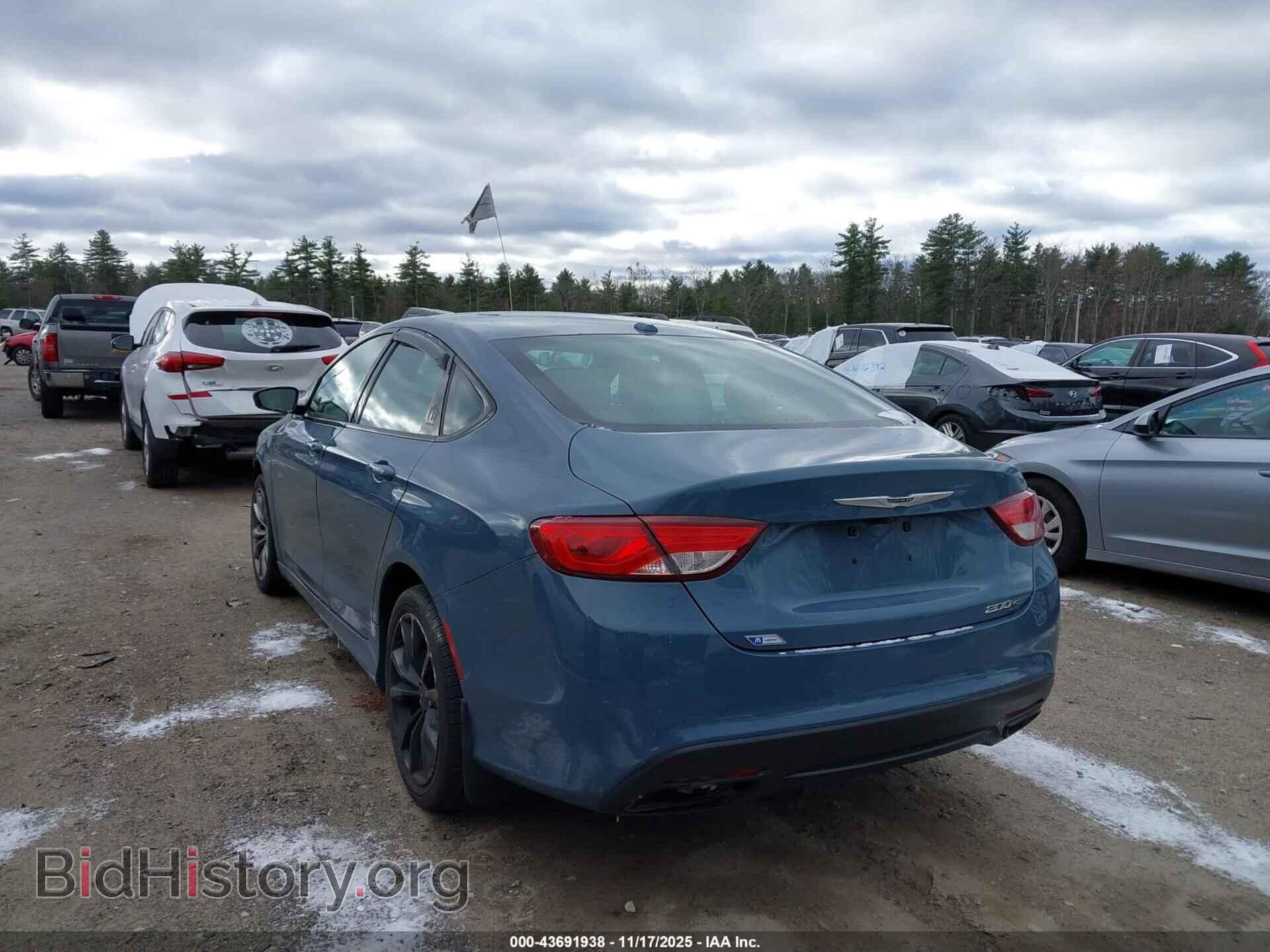 2015 CHRYSLER 200 - VIN: 1C3CCCBG2FN600454 - Фото 3