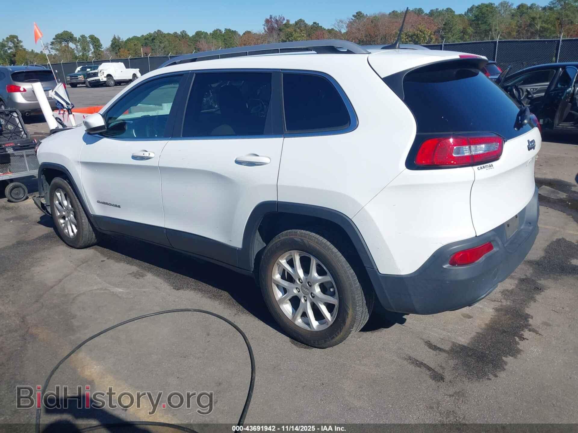 2016 JEEP CHEROKEE - VIN: 1C4PJLCB8GW190843 - Фото 3