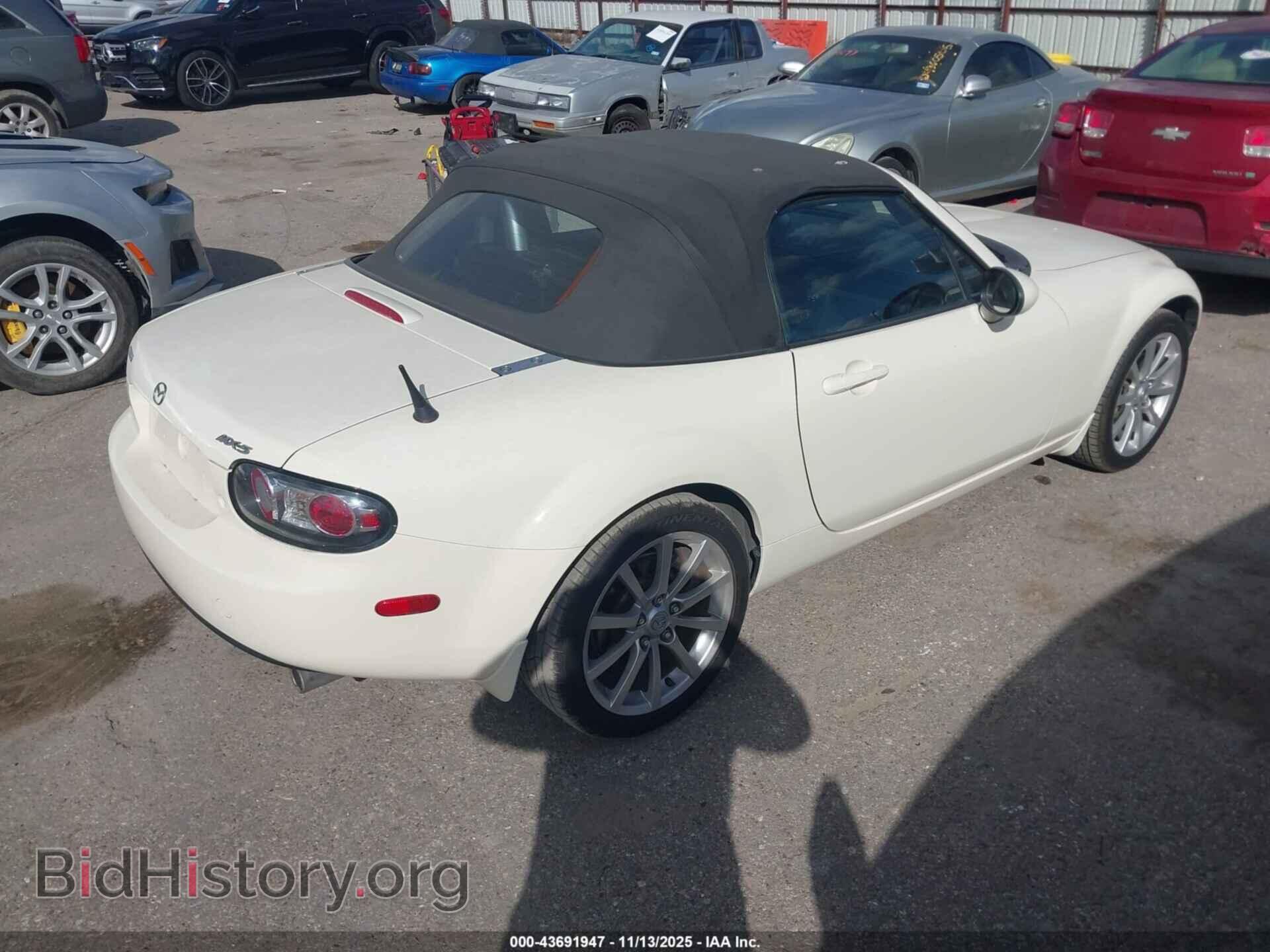 2006 MAZDA MX-5 - VIN: JM1NC25F660115653 - Фото 4
